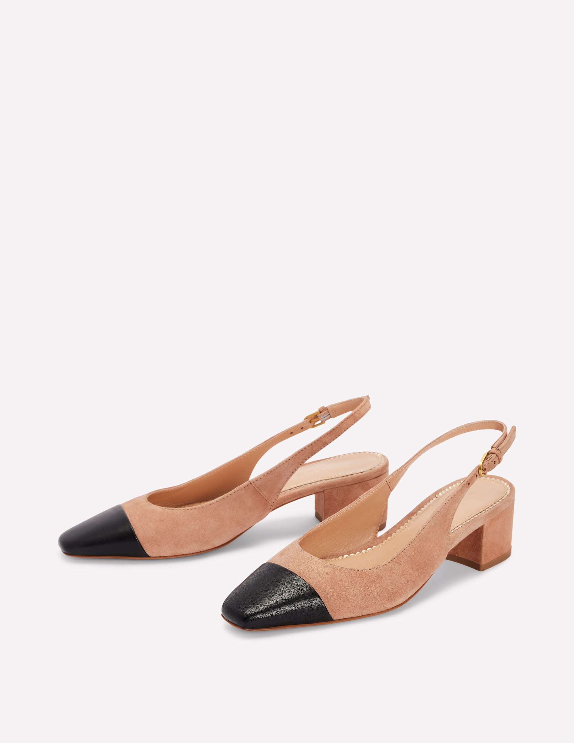  Ailsa Block Heel Slingbacks-Latte Suede、mySite、ashleygrahame