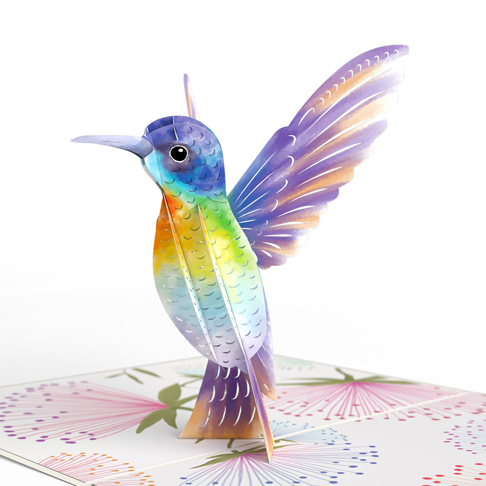 Mother's Day Hummingbird Pop-Up Card、mySite、solidvoid