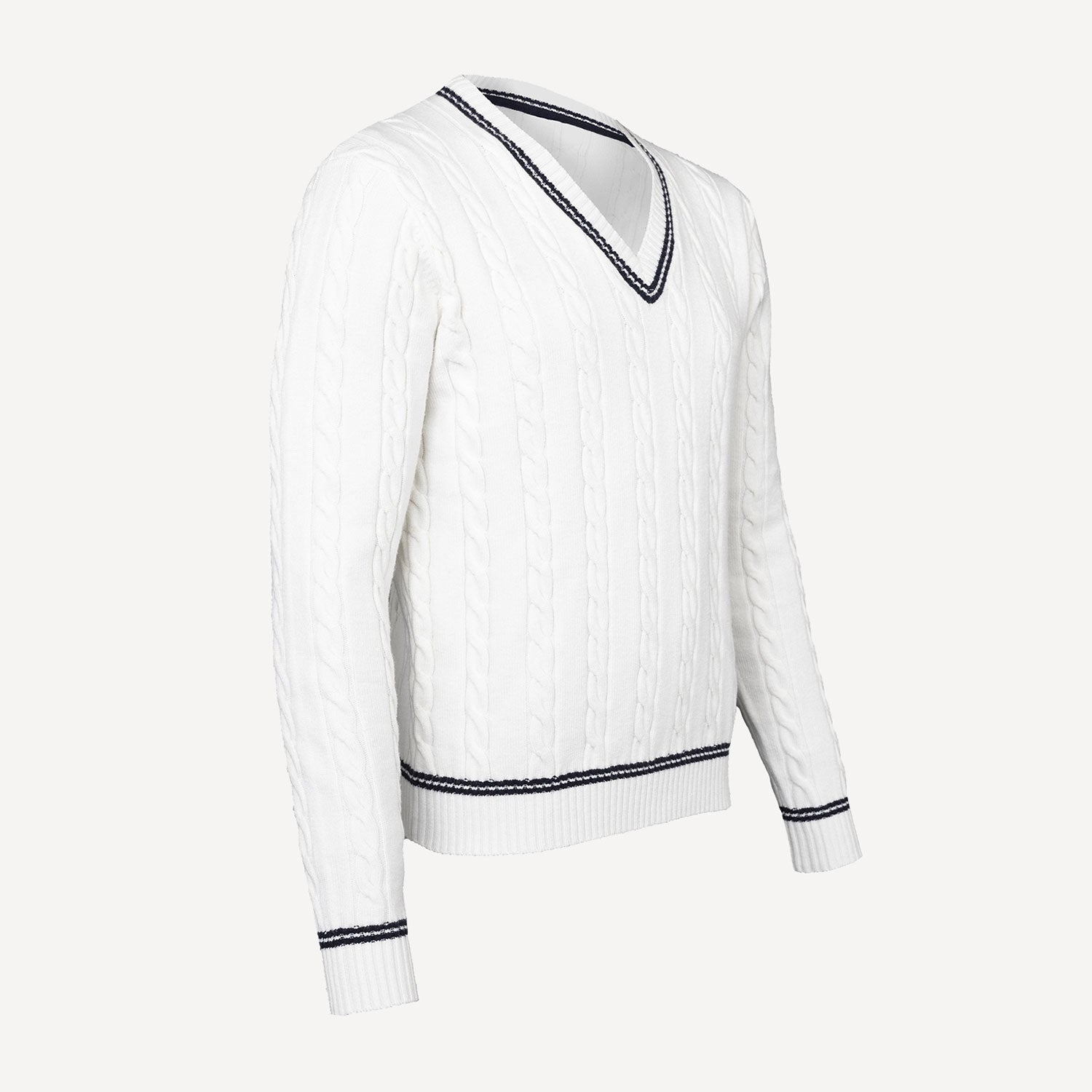 The Indian Maharadja Cable Knit Tennis Sweater (Unisex)