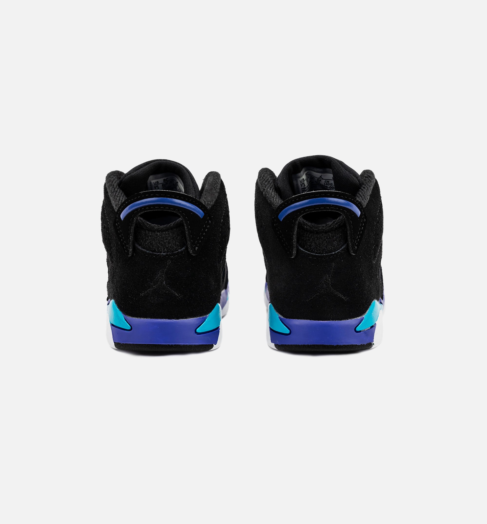 Air Jordan 6 Retro Aqua Infant Toddler Lifestyle Shoe - Black/Aquatone/Bright Concord、mySite、dreamappss