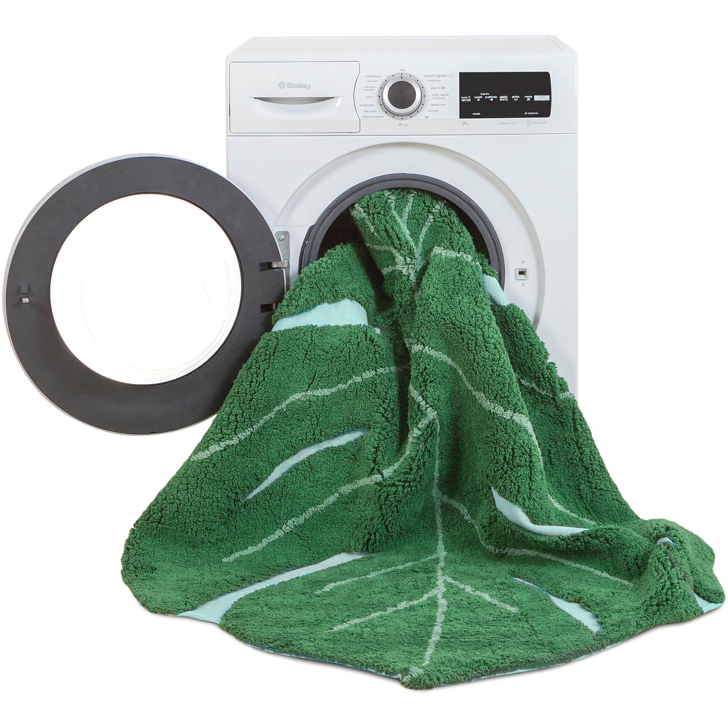 Monstera Leaf Machine Washable Area Rug、mySite、gigharbornorthrealestate