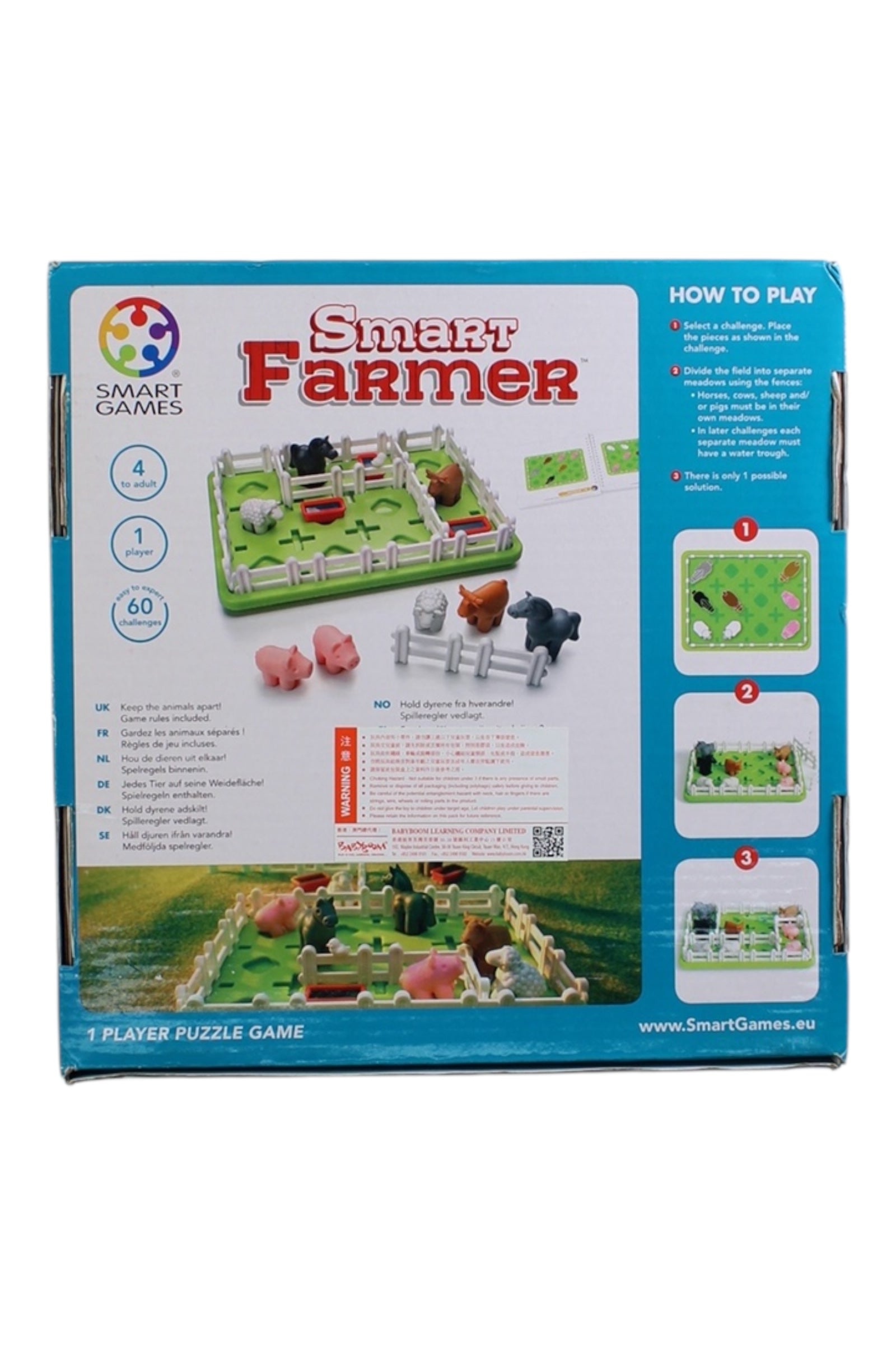 Smart Games Smart Farmer Board Game - 4T、mySite、g9winljtr