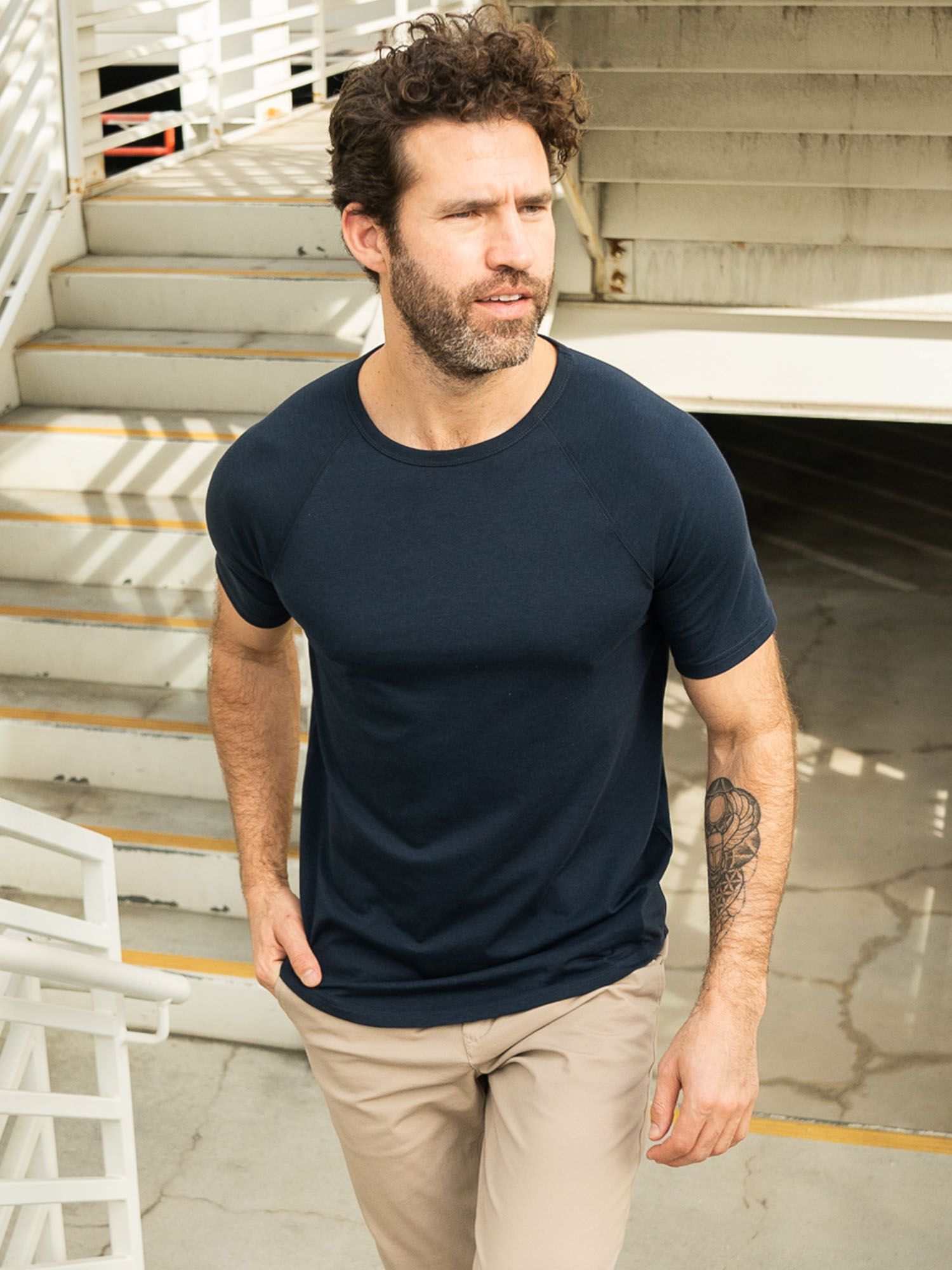  Navy Slim Fit Crew FINAL SALE、mySite、ghnorth