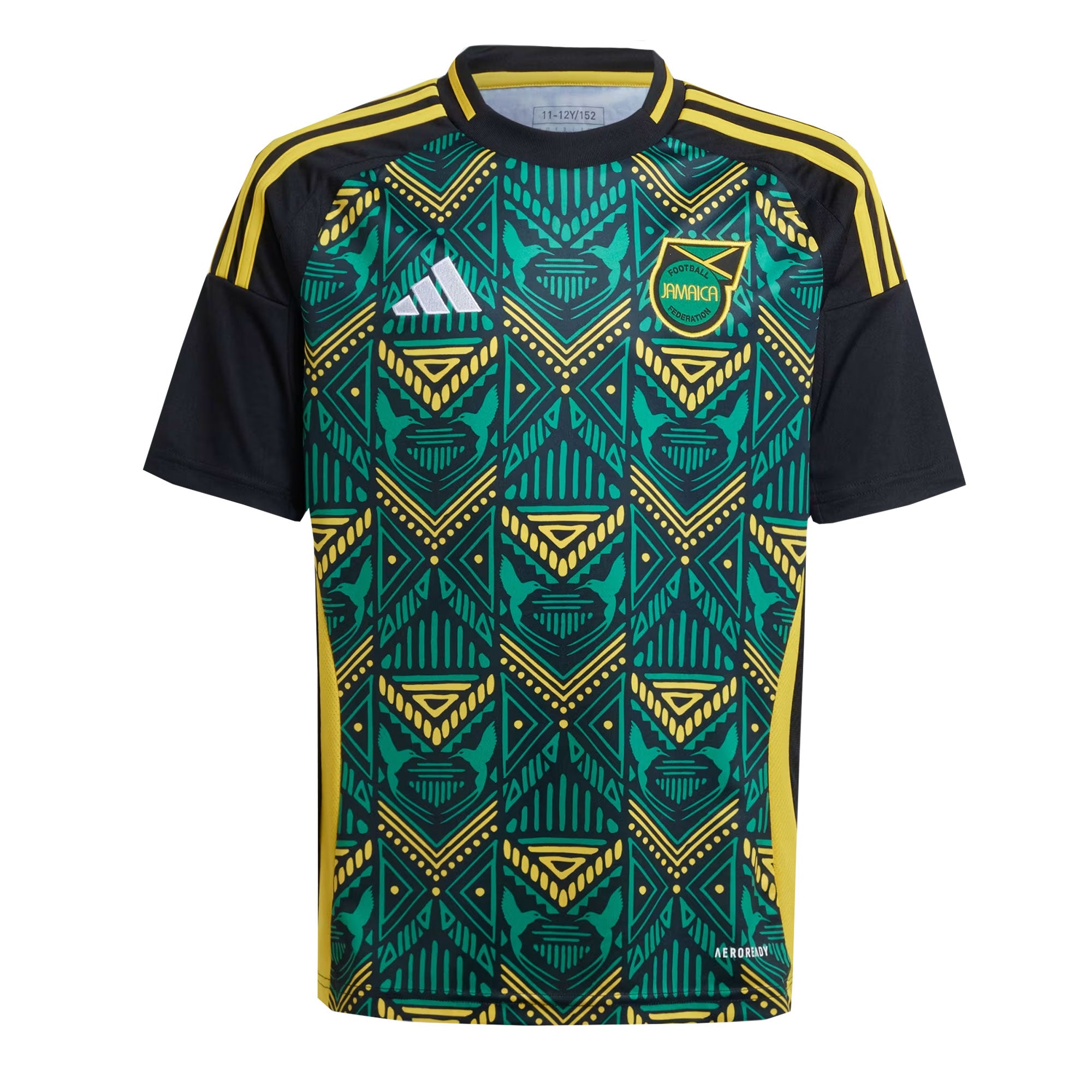 adidas Kids Jamaica 2024/25 Away Jersey Green/Black、mySite、bottomscart