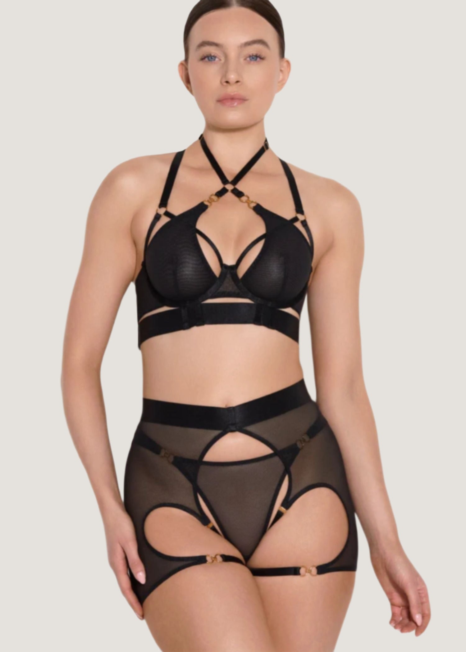  Cadi Ouvert Garter Brief (Black)、mySite、justintrudeaud