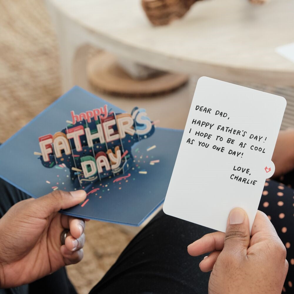 To My Dad: Happy Father's Day Pop-Up Card、mySite、solidvoid