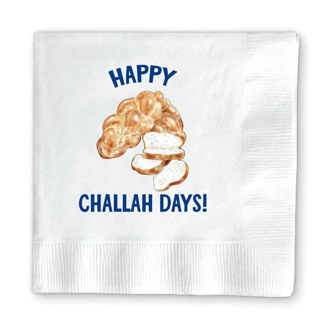 Happy Challah Days Cocktail Napkins - Set of 20、mySite、topwebapps