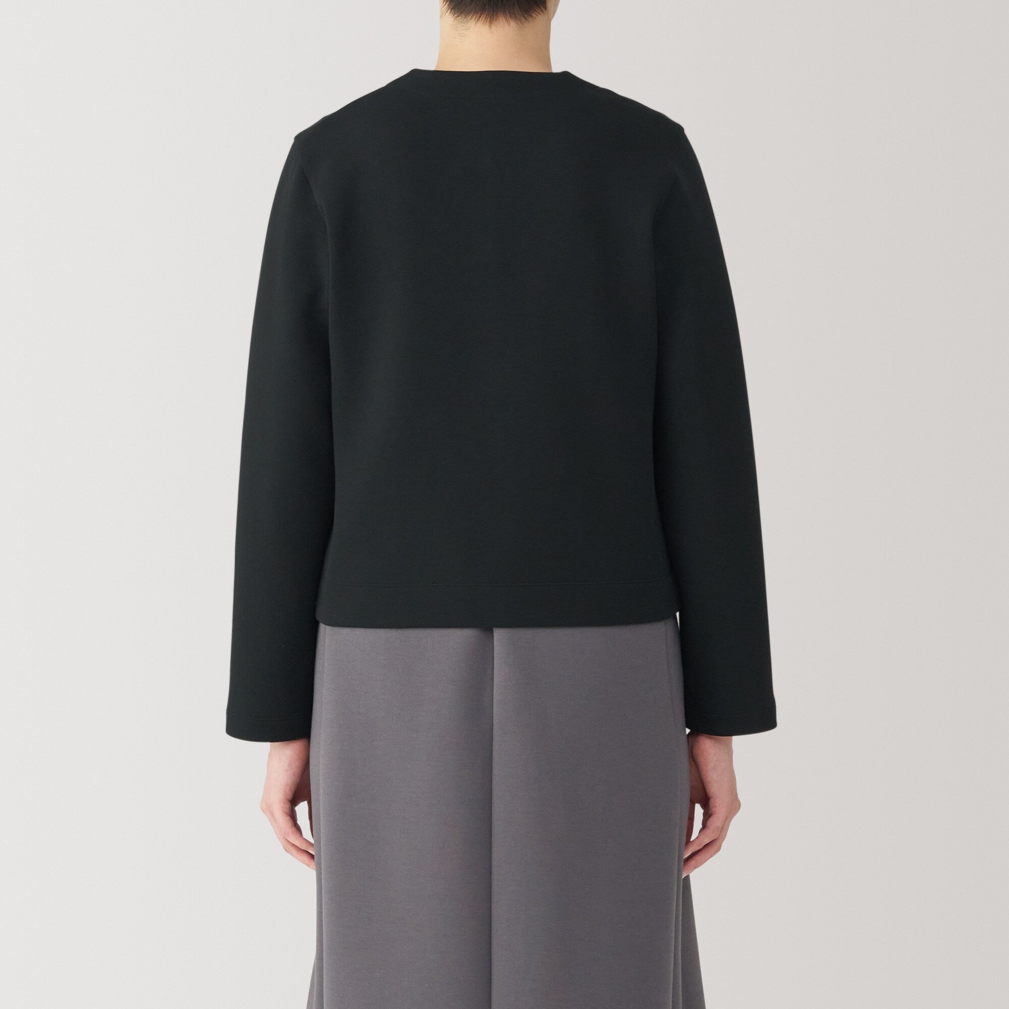  Women's Double Knitted Sweatshirt Cardigan、mySite、sugarbowlscore