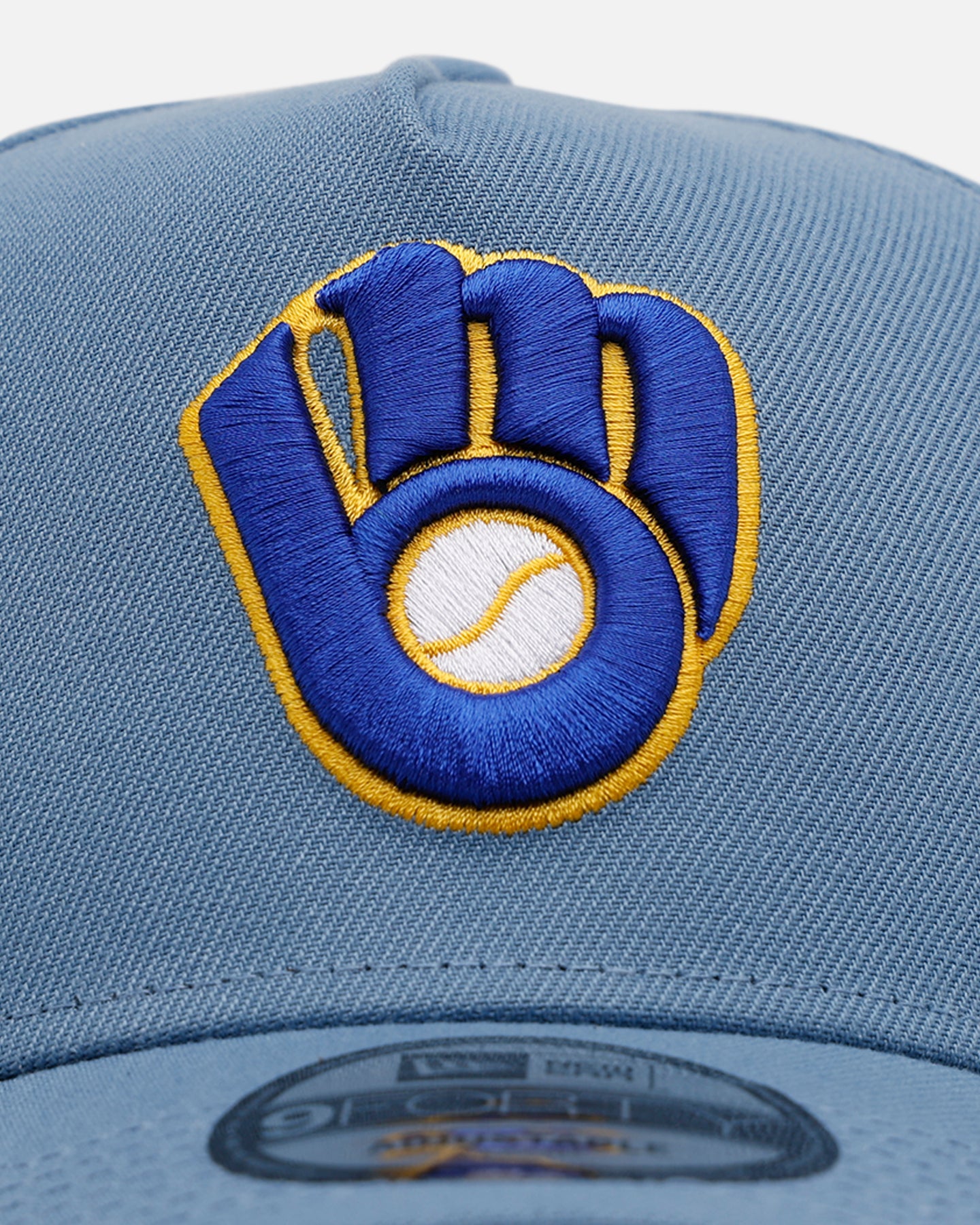 New Era Milwaukee Brewers 'Faded Blue' 9FORTY A-Frame Snapback Faded Blue、mySite、zt4zffjzw