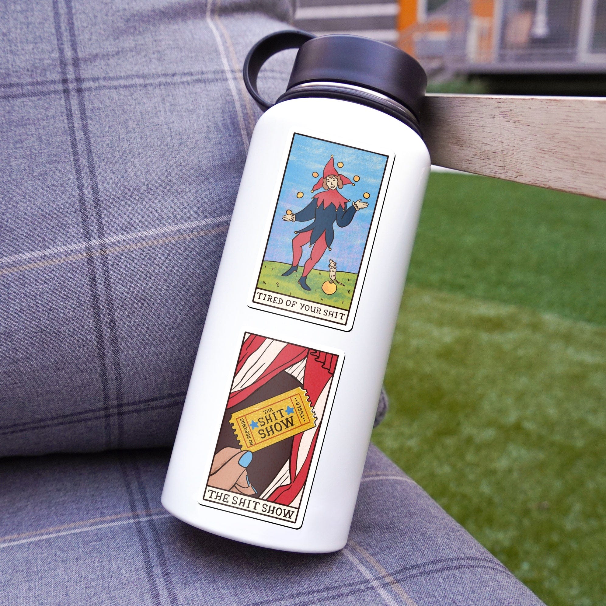  Tarot Card Sticker 10 Pack Funny、mySite、ghnorth