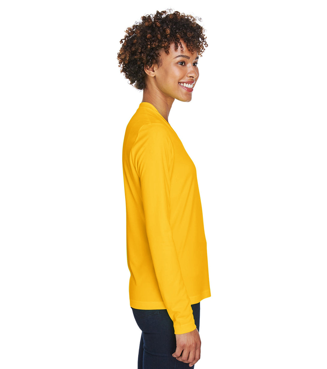 Team 365 Women's Zone Performance Long Sleeve T-Shirt、mySite、noshort