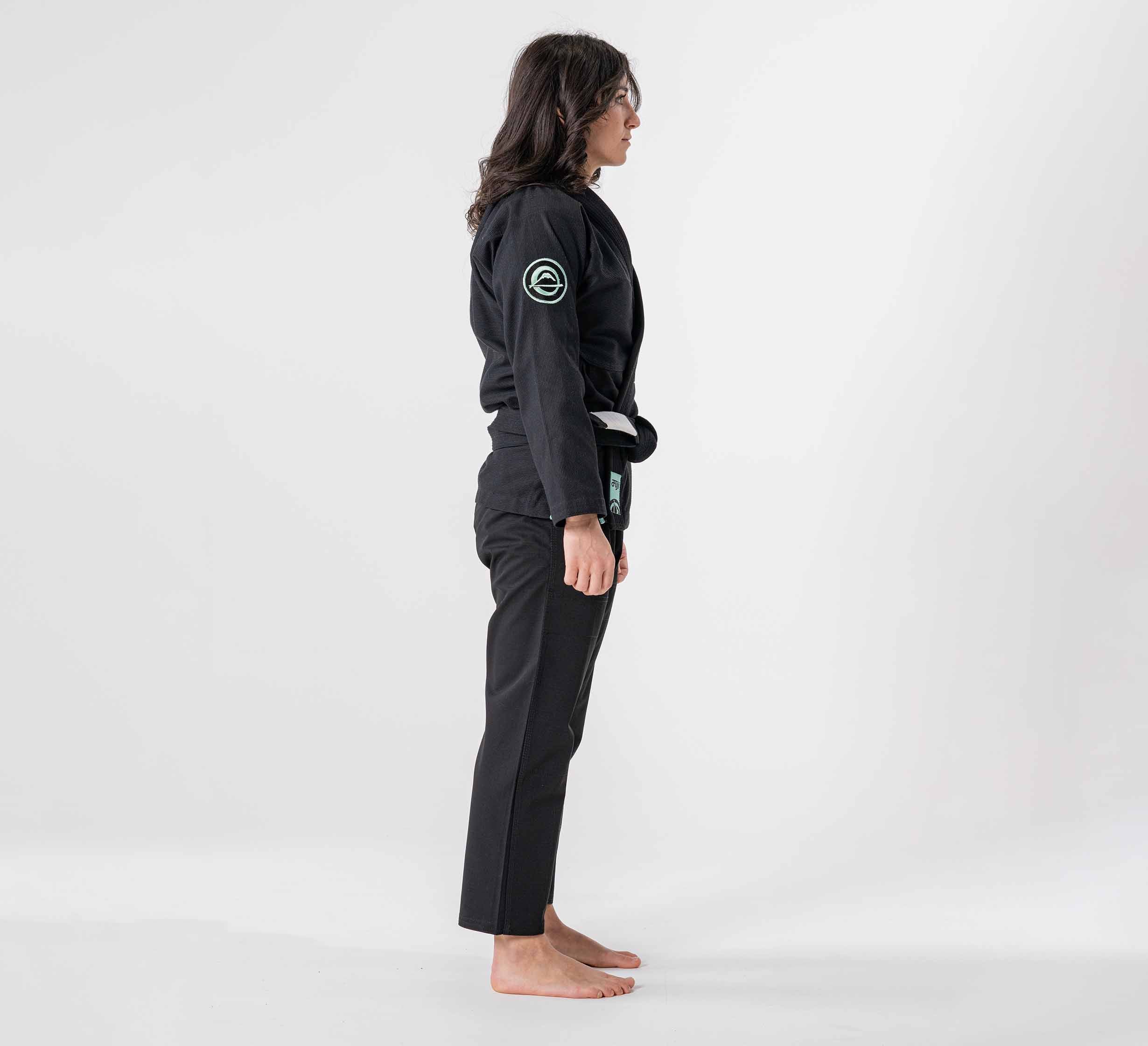 Womens Flow-Tech BJJ Gi Black/Mint、mySite、gigharbornorthrealestate