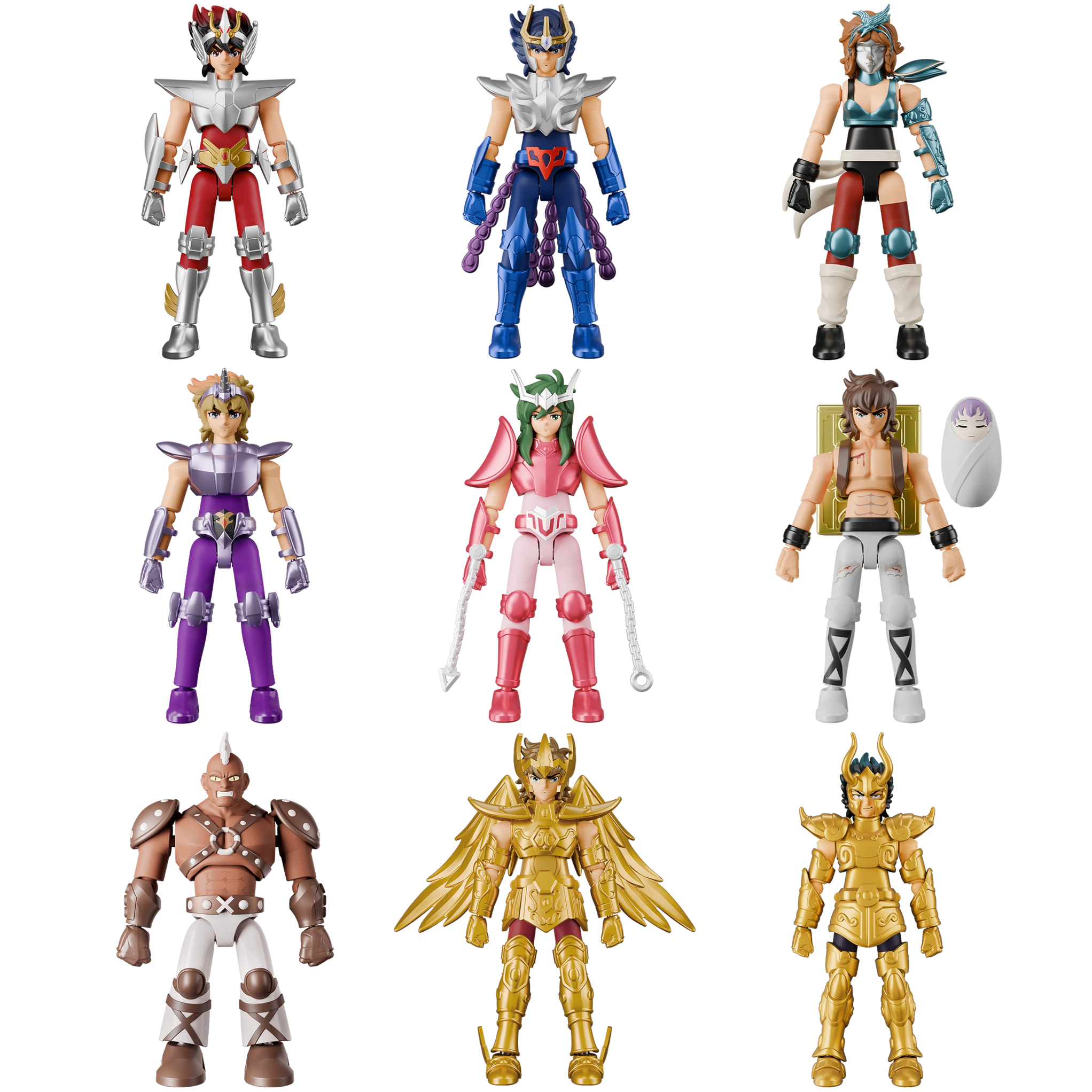 Blokees Saint Seiya Galaxy 01 (Box of 9 Individually Boxed)、mySite、hgirdovlk