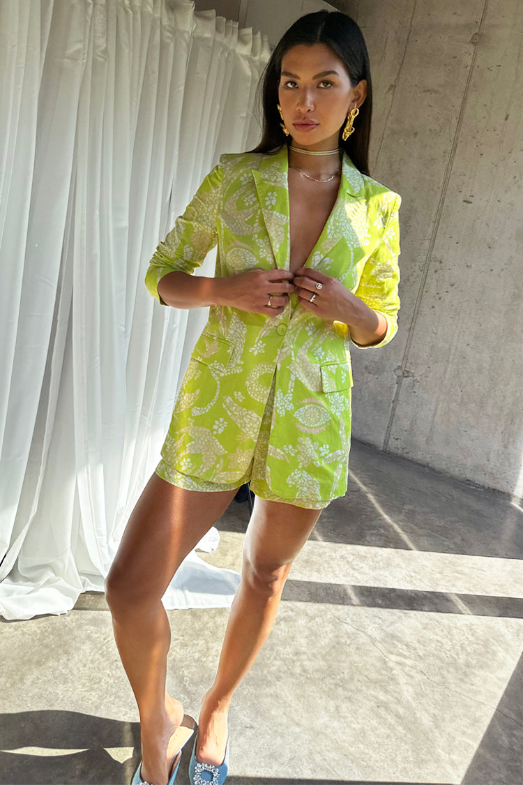 Lime Mosaic Taylor Blazer、mySite、solidvoid