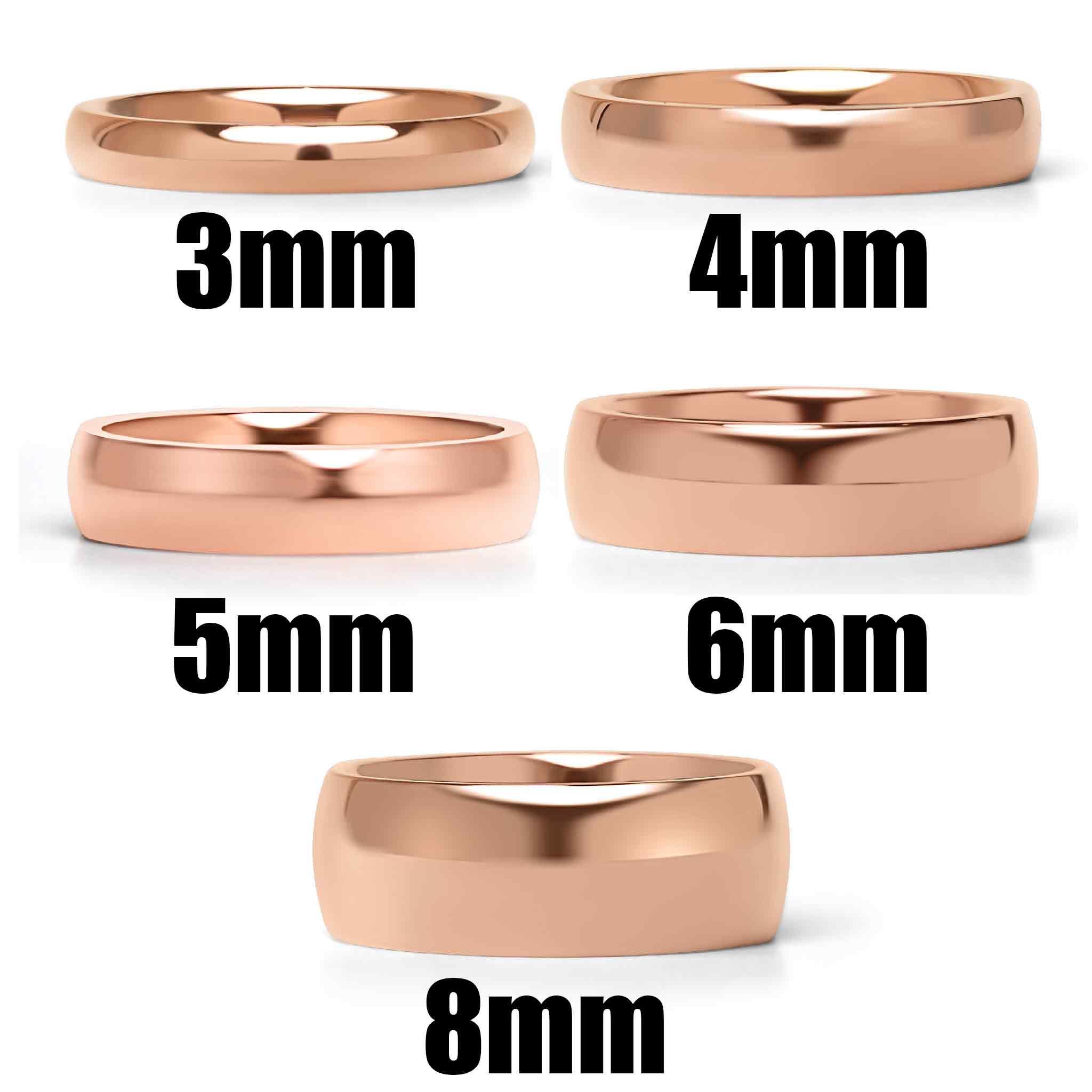10 Pack - Chocolate Rounded Stainless Steel Blank Ring / CFR7007、mySite、dreamappss