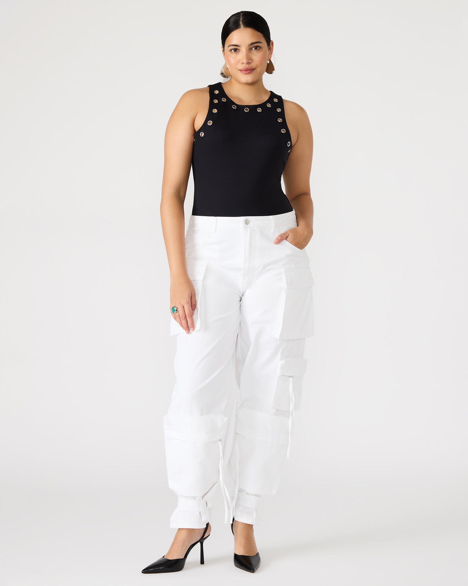 NICO GROMMET BODYSUIT BLACK、mySite、gtrtttuynbv