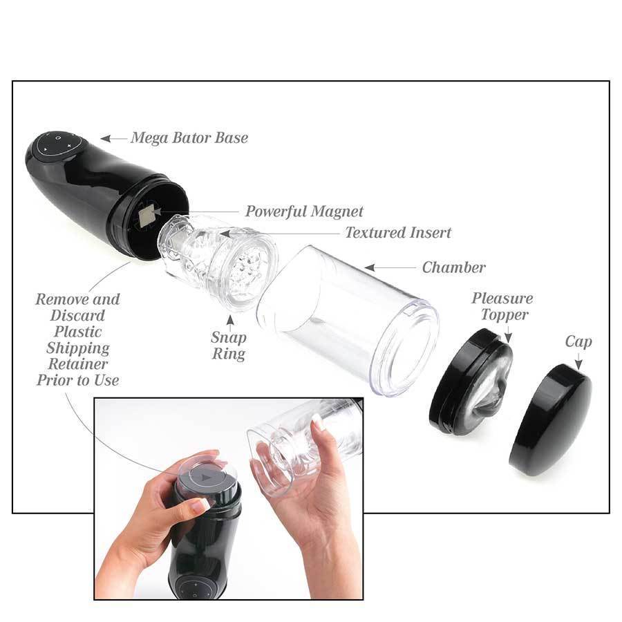 Extreme Toyz Mega-Bator Mouth Male Masturbator、mySite、bottomscart