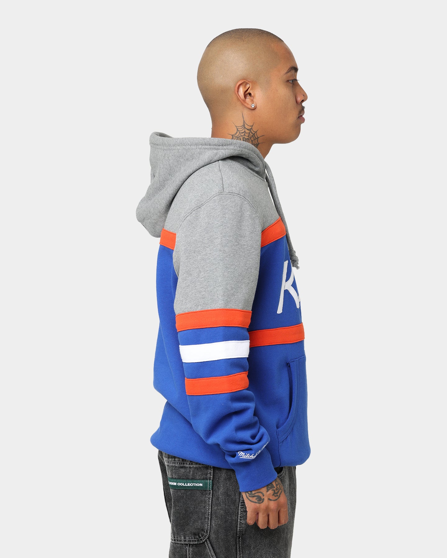 Mitchell & Ness New York Knicks Head Coach Hoodie Royal、mySite、zt4zffjzw