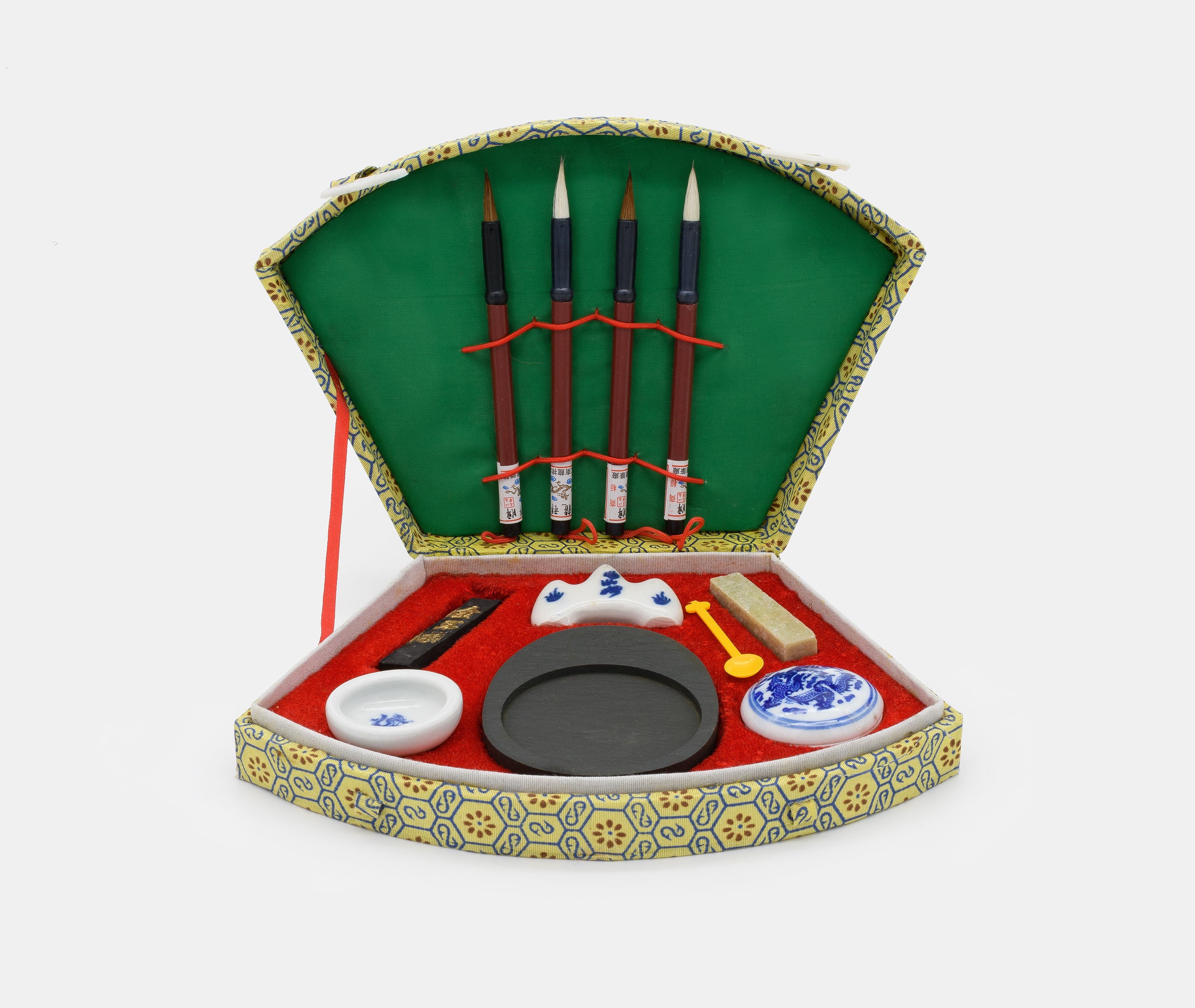 Chinese 4 Brush Art & Calligraphy Set - Small、mySite、topwebapps