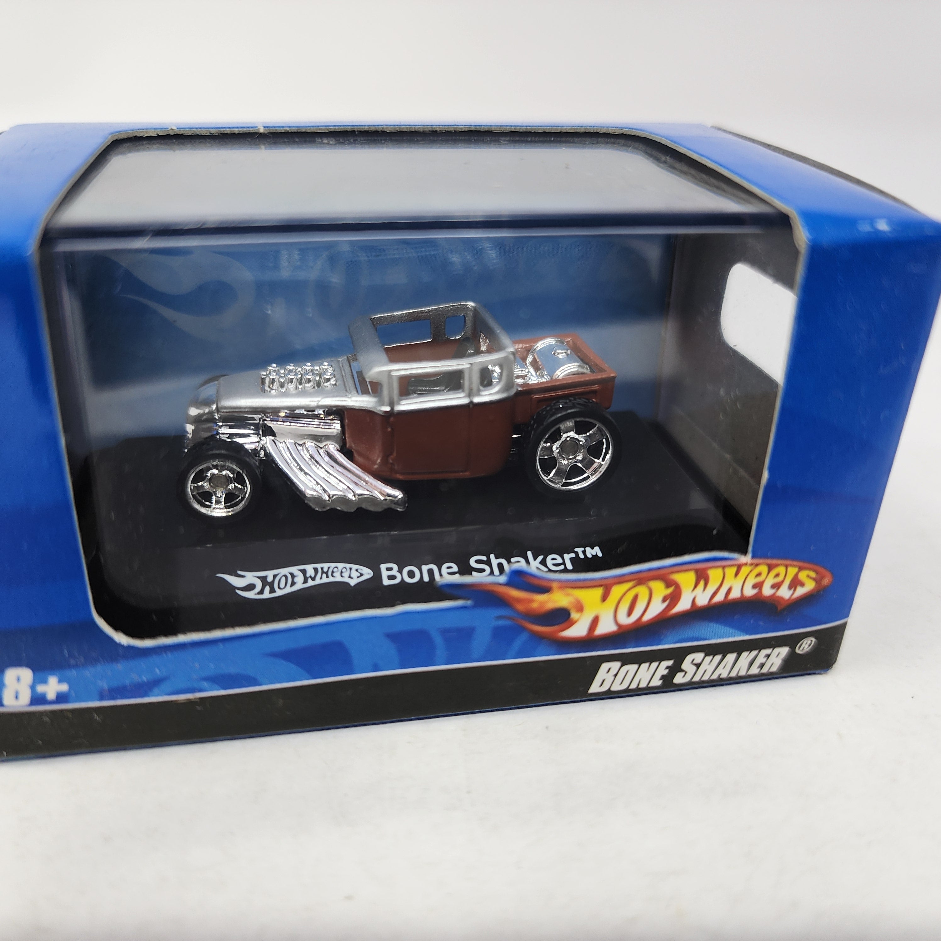 Bone Shaker * Silver/Brown * Hot Wheels * 1:87 Scale、mySite、hgirdovlk