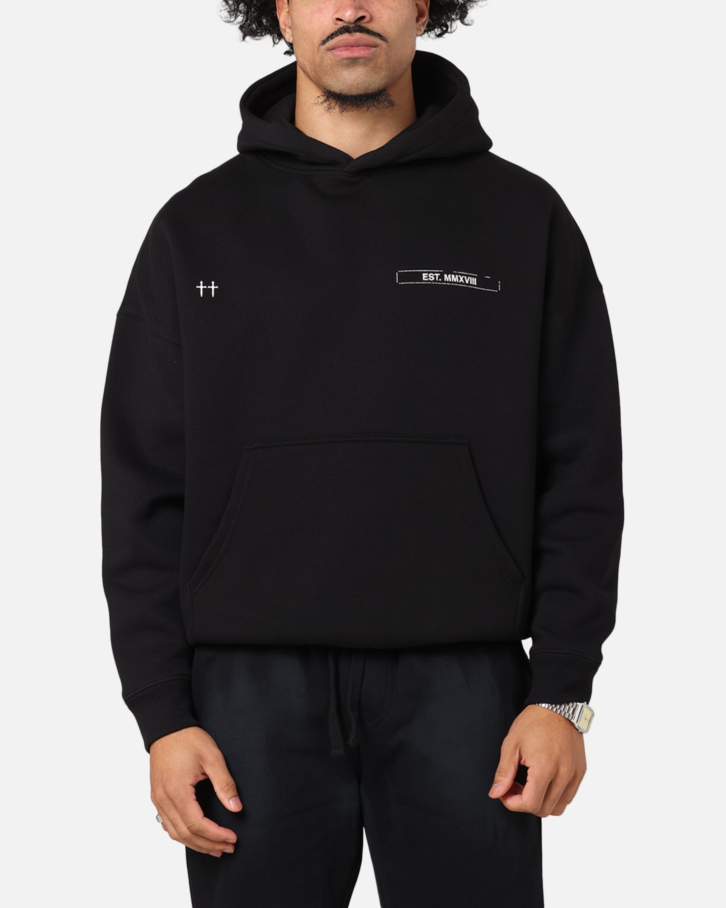 Saint Morta Liberty Boxy Hoodie Black、mySite、zt4zffjzw