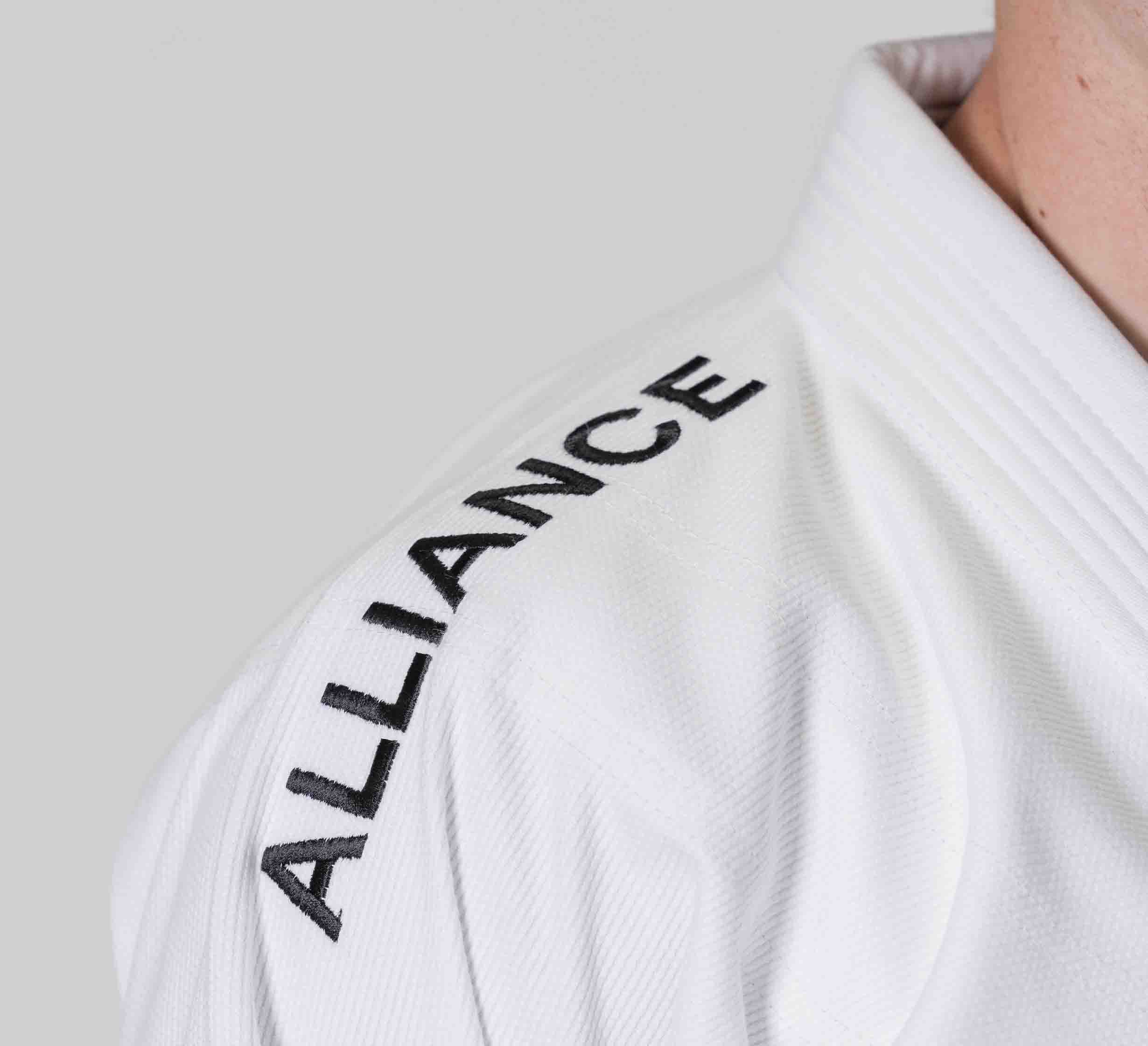 Alliance Competition BJJ Gi White、mySite、gigharbornorthrealestate