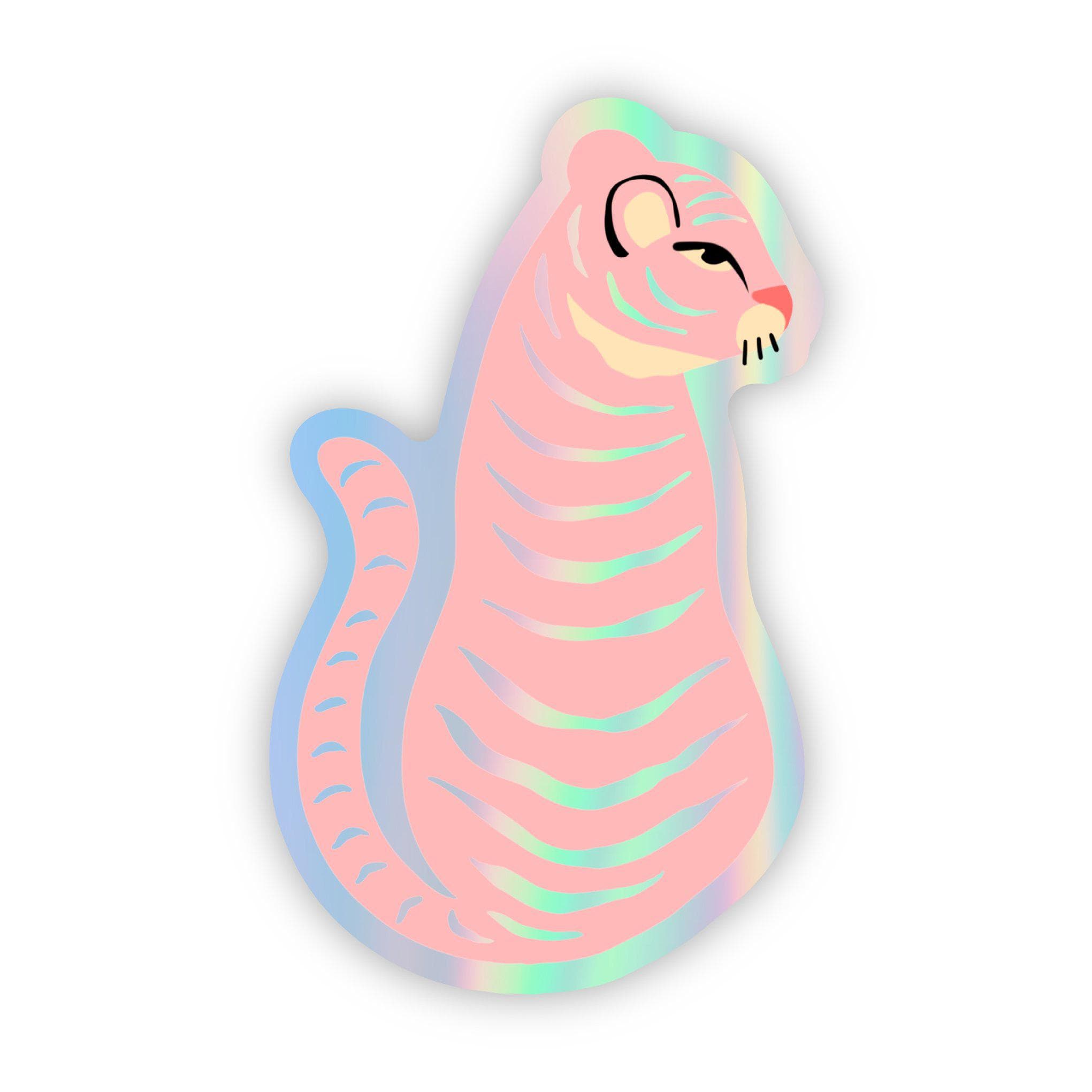  Tiger Holographic Sticker、mySite、elrpsem3k