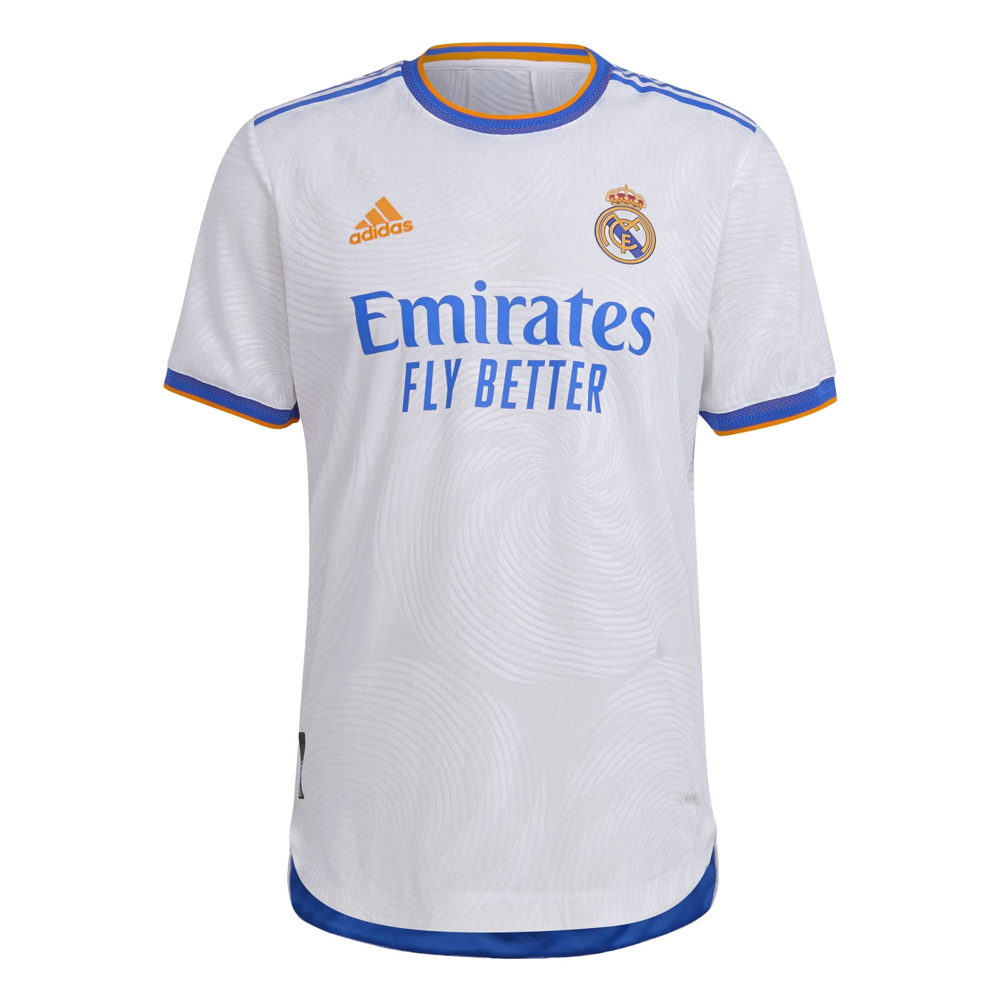 adidas Men's Real Madrid 2021/22 Authentic Home Jersey White/Blue、mySite、bottomscart