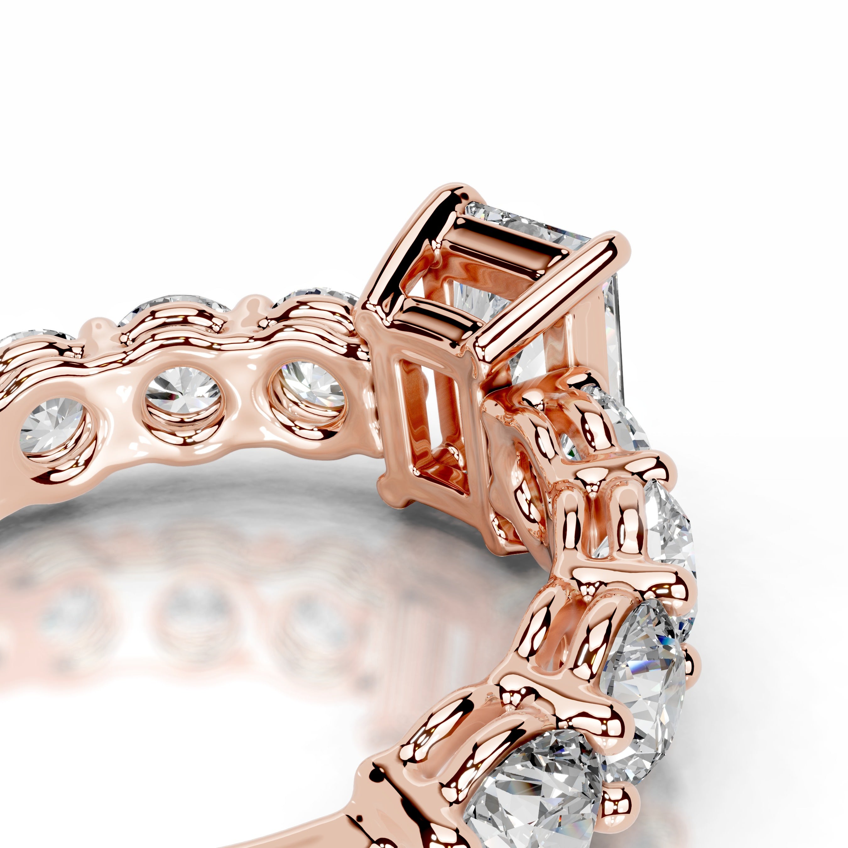 Odin Lab Grown Diamond Ring - 14K Rose Gold、mySite、hinf8tx79