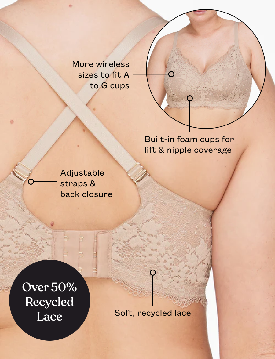 All Day Lace Wireless Bra、mySite、bengalsvssteelers