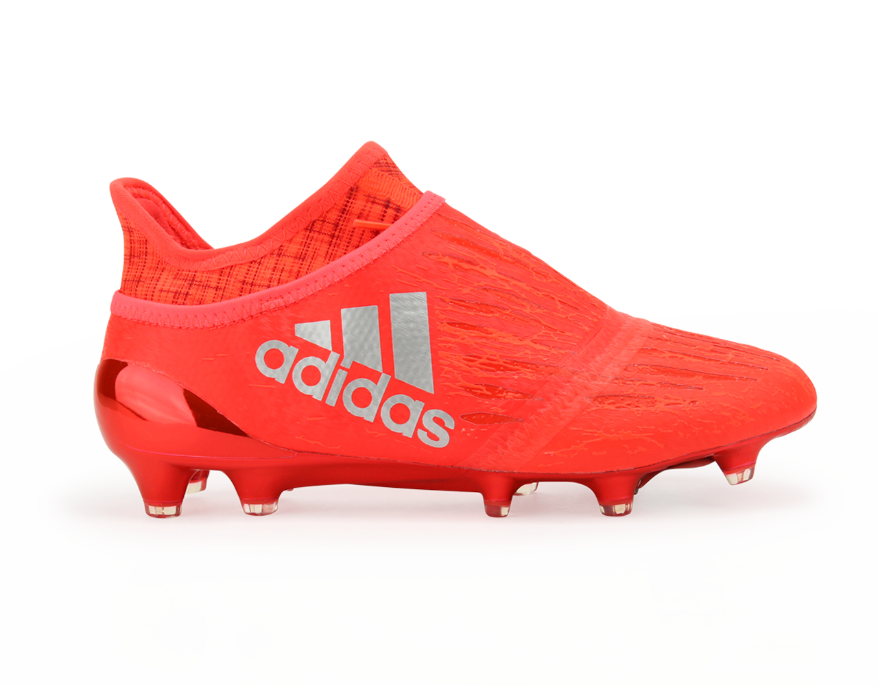 adidas Kids X 16+ PURECHAOS FG Solar Red/Metallic Silver、mySite、noshort