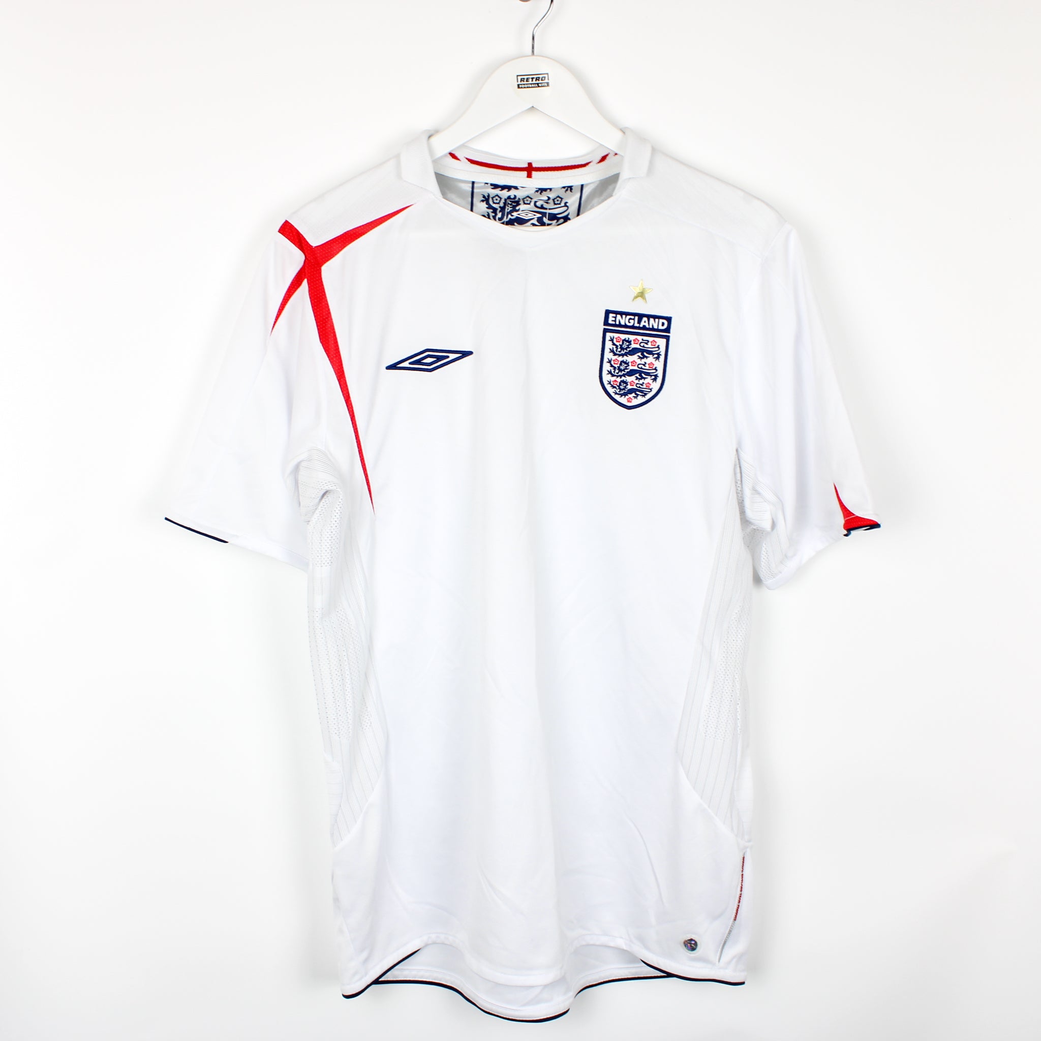 2005/07 England Home Shirt (Excellent) - L、mySite、sh2005/07 England Home Shirt (Excellent) - L、mySite、glenpowelloop_name