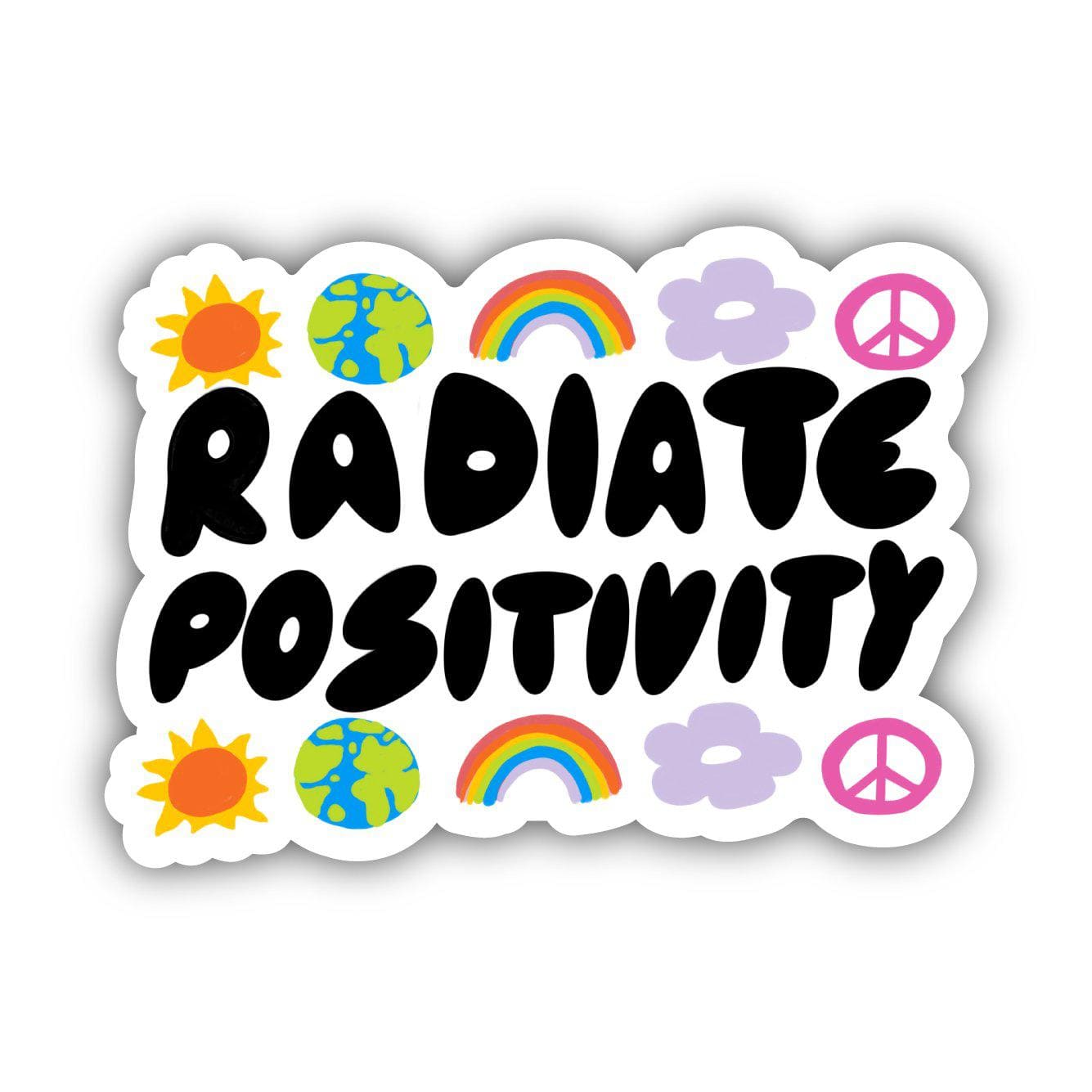  Radiate Positivity Groovy - Positivity Sticker、mySite、ghnorth