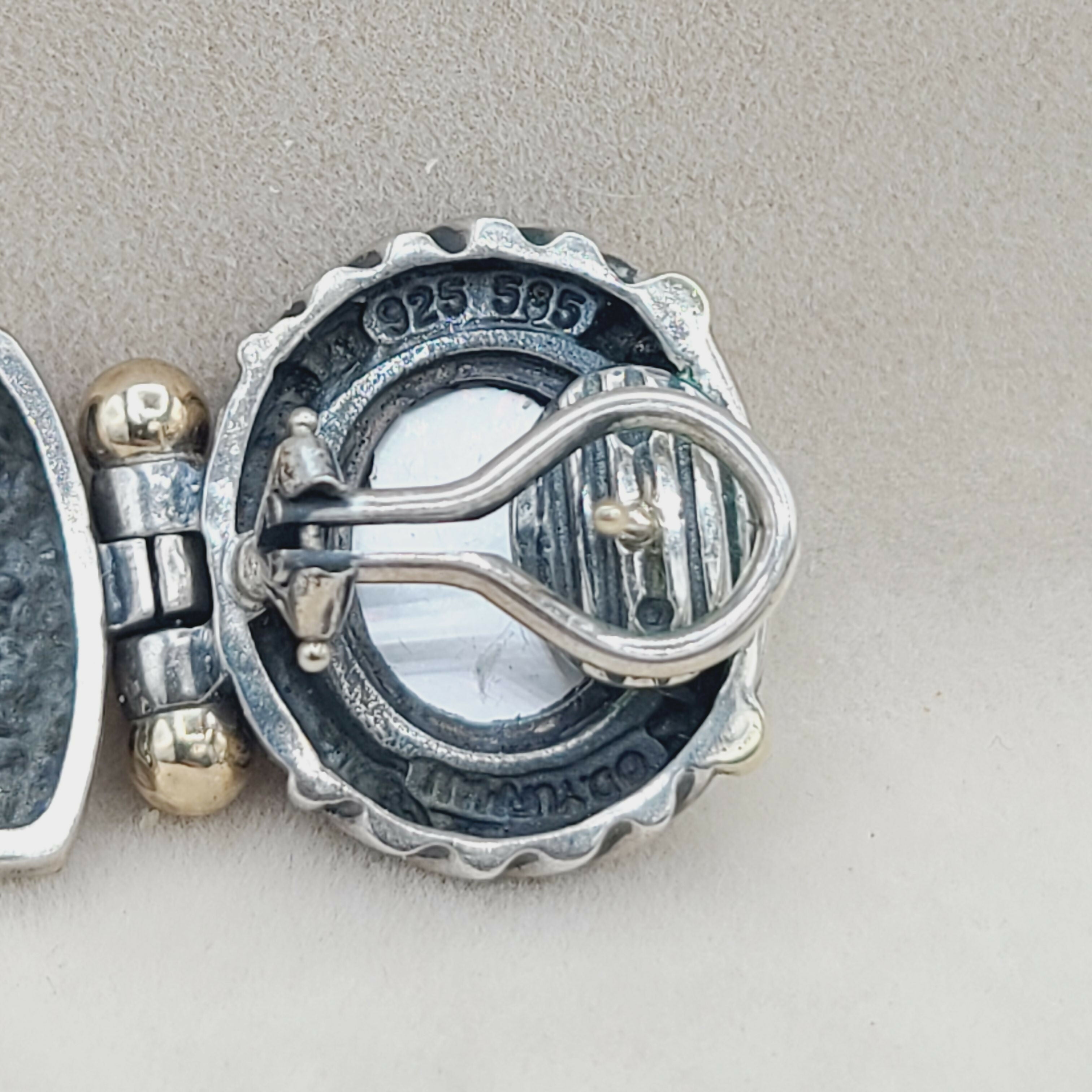 David Yurman Renaissance Drop Earrings Pearl & Garnet、mySite、hinf8tx79