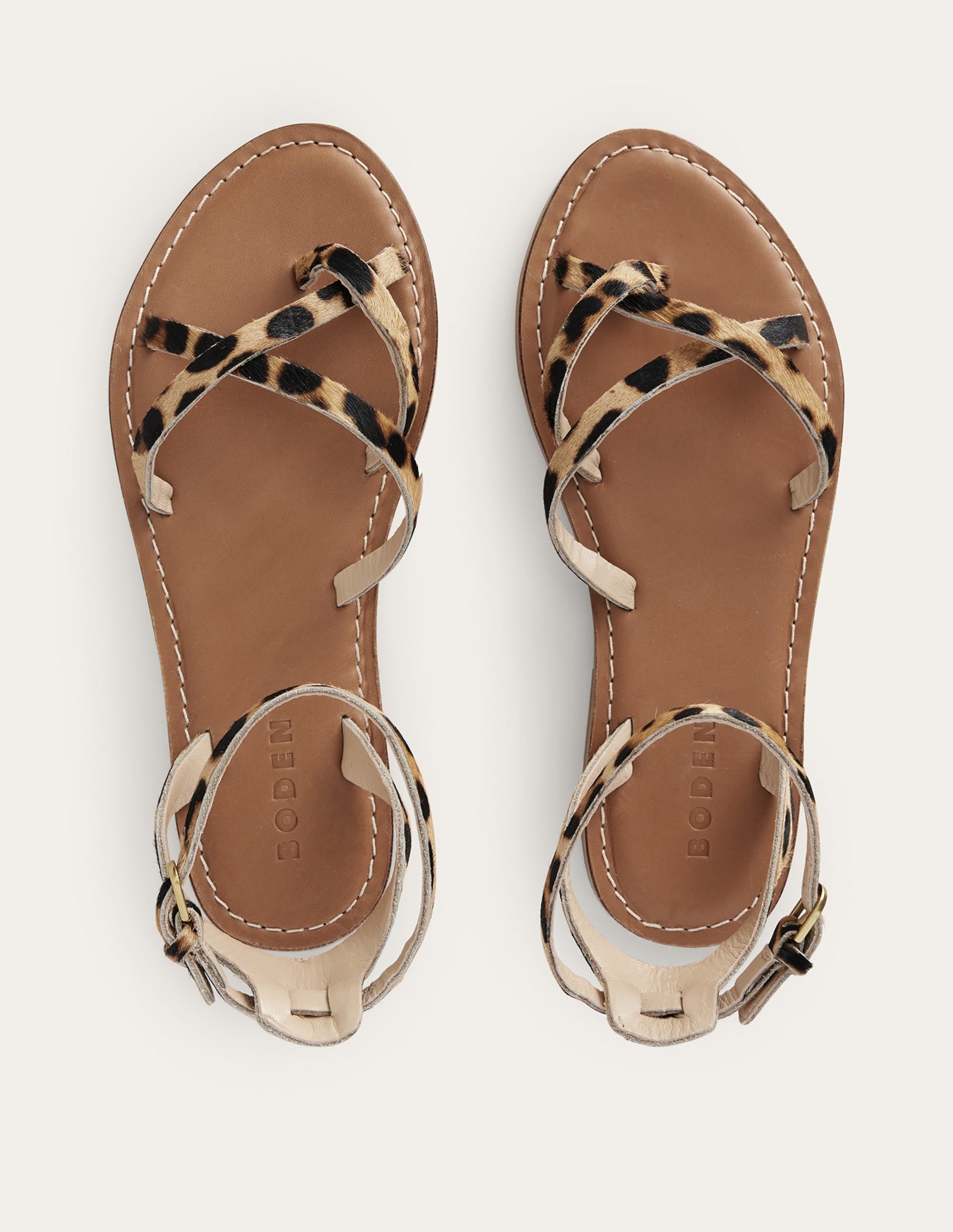  Easy Flat Sandals-Classic Leopard Pony Hair、mySite、ashleygrahame