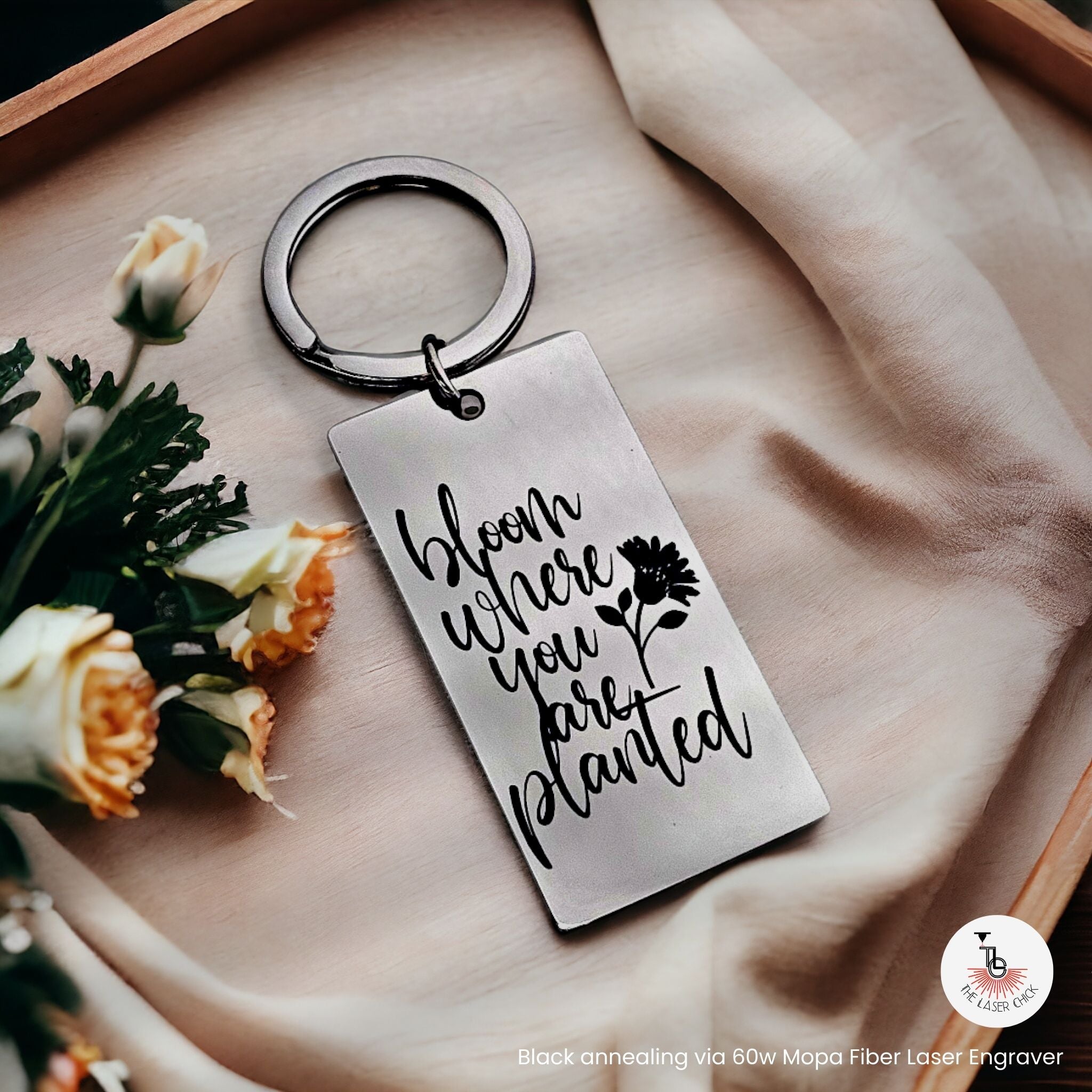 Stainless Steel Large Blank Polished Bar Keychain Pendant / SBB0140、mySite、dreamappss