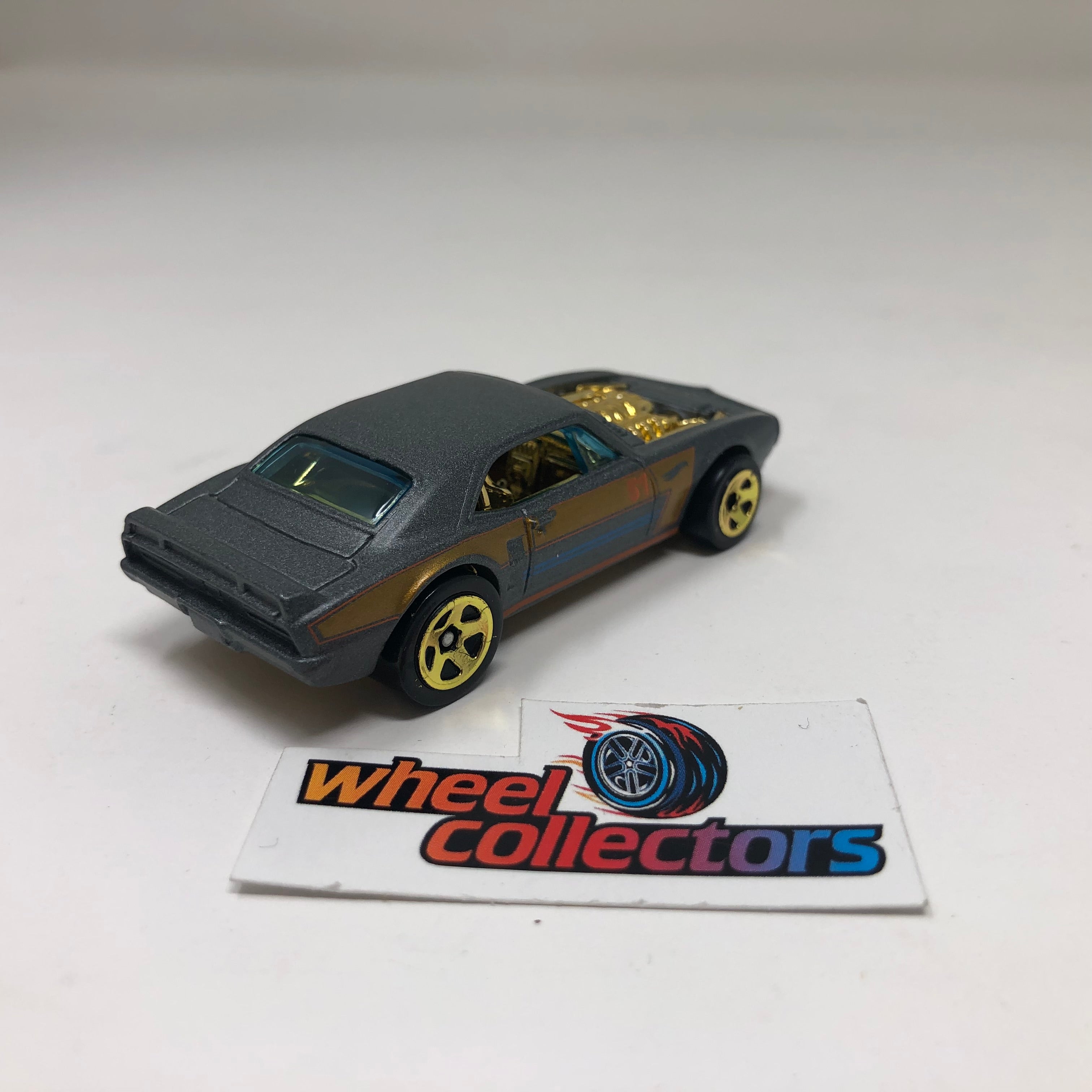 Custom '67 Pontiac Firebird * Gray * Hot Wheels Loose 1:64 Scale、mySite、hgirdovlk