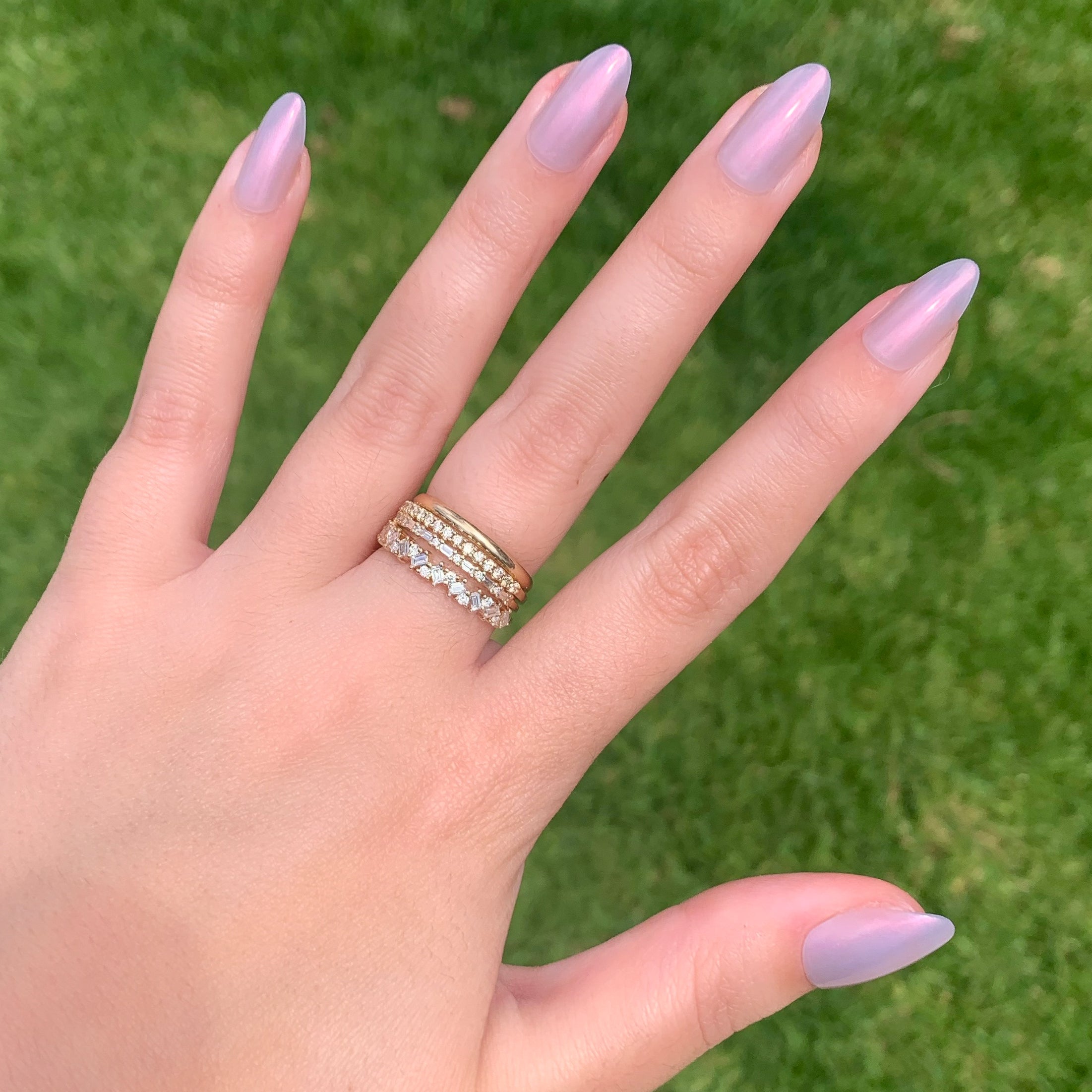 Mermaid Hair | Almond | Medium、mySite、solidvoid