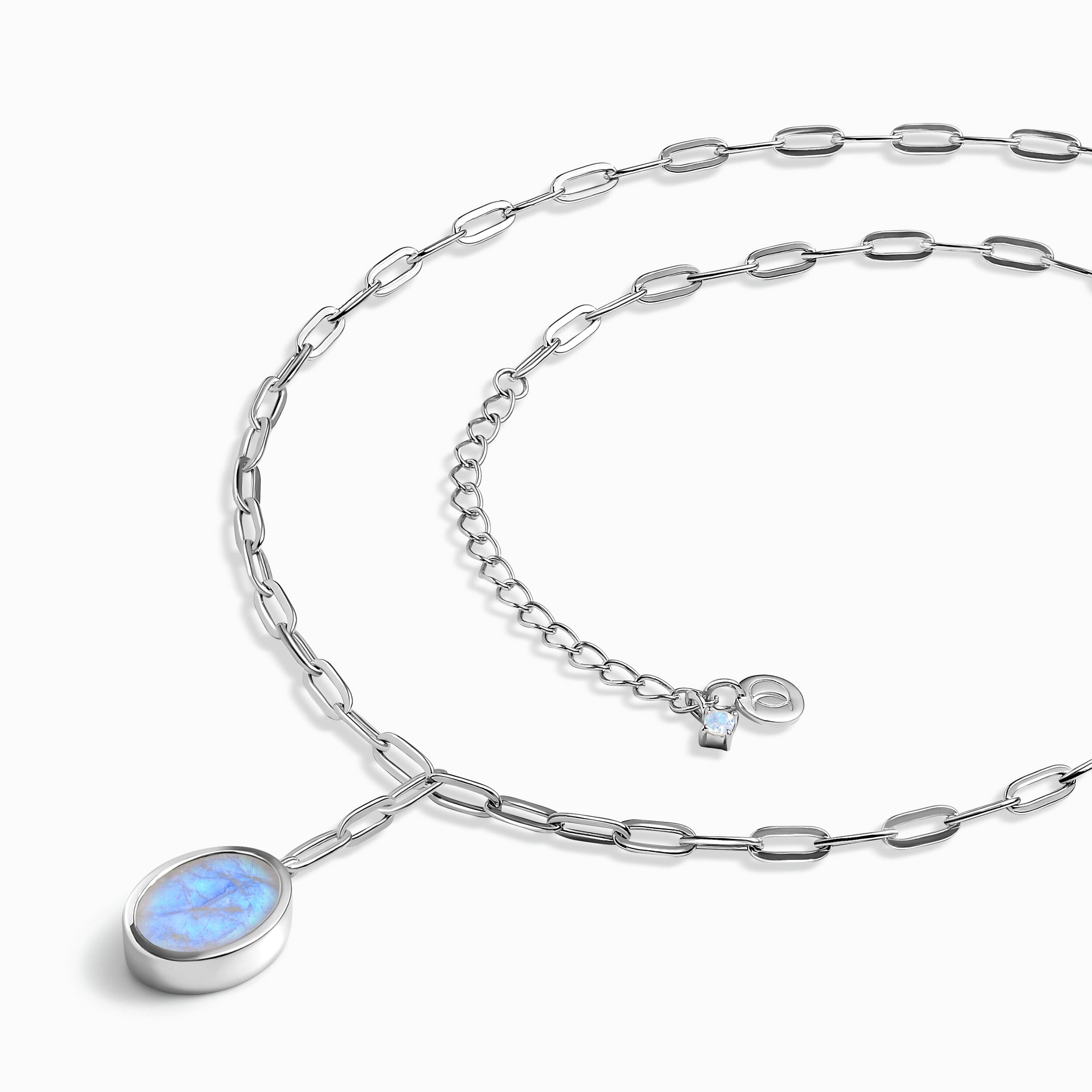 Moonstone Widelink Necklace - Enfolded Intuition、mySite、hinf8tx79