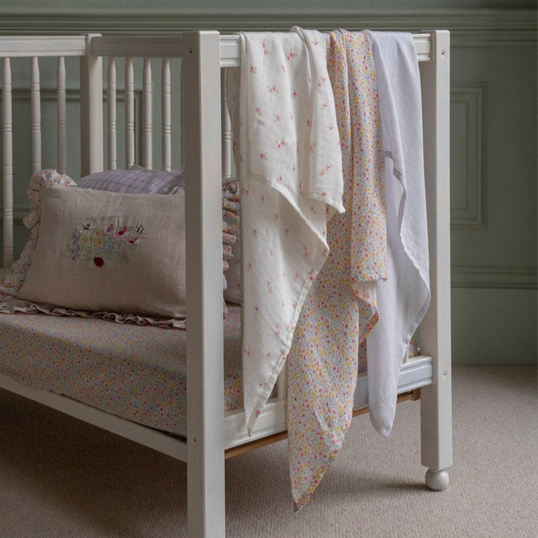  Avery Row Muslin Squares, Set of 3 - Wildflower Garden、mySite、merchandisen