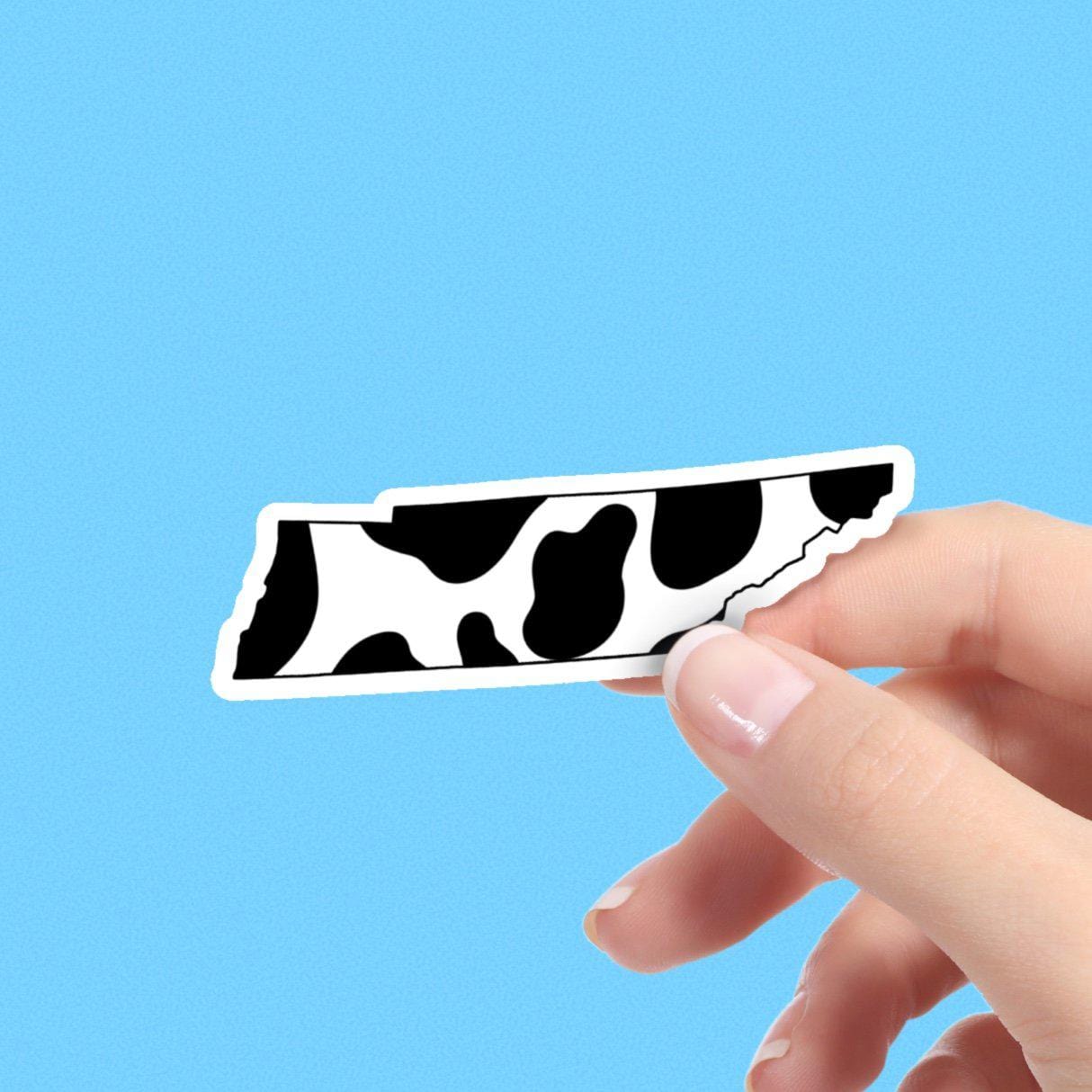  Tennessee Cow Pattern Sticker、mySite、elrpsem3k