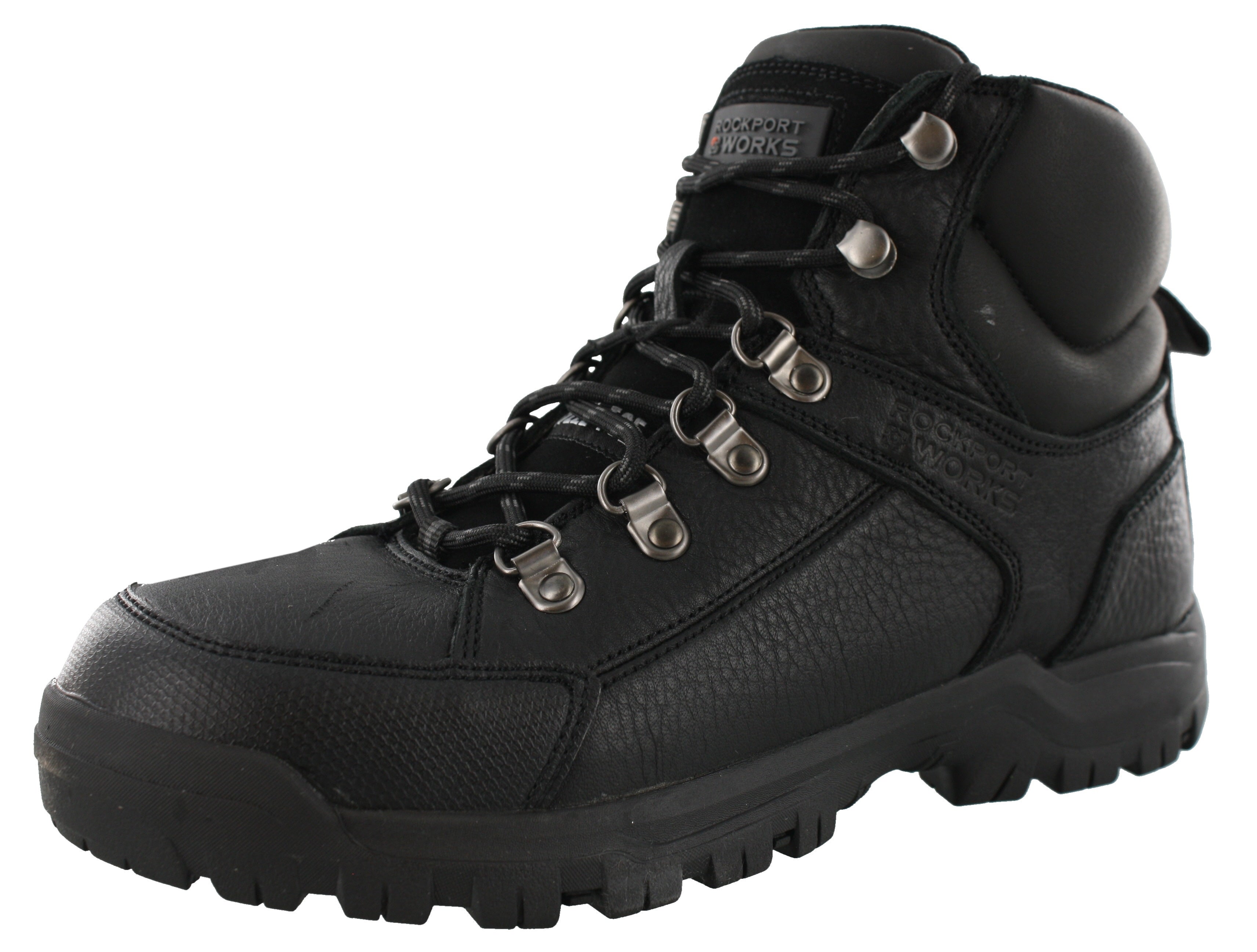 Rockport Men Lembert Steel Toe Wide WIdth Work Hiker Industrial Boots、mySite、dreamappss