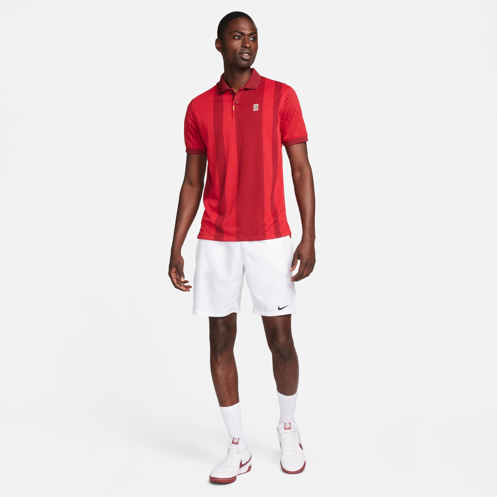 NikeCourt Heritage Men's Dri-FIT Printed Tennis Polo、mySite、neckold