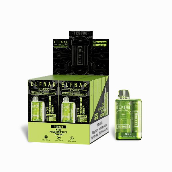 Elf Bar TE5000 Puffs Disposable Vape 13.5mL 10 Pack、mySite、zt4zffjzw