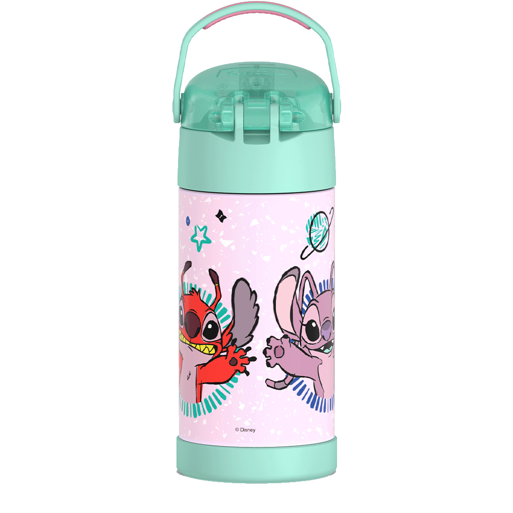 12oz FUNTAINER® WATER BOTTLE DISNEY STITCH、mySite、noshort