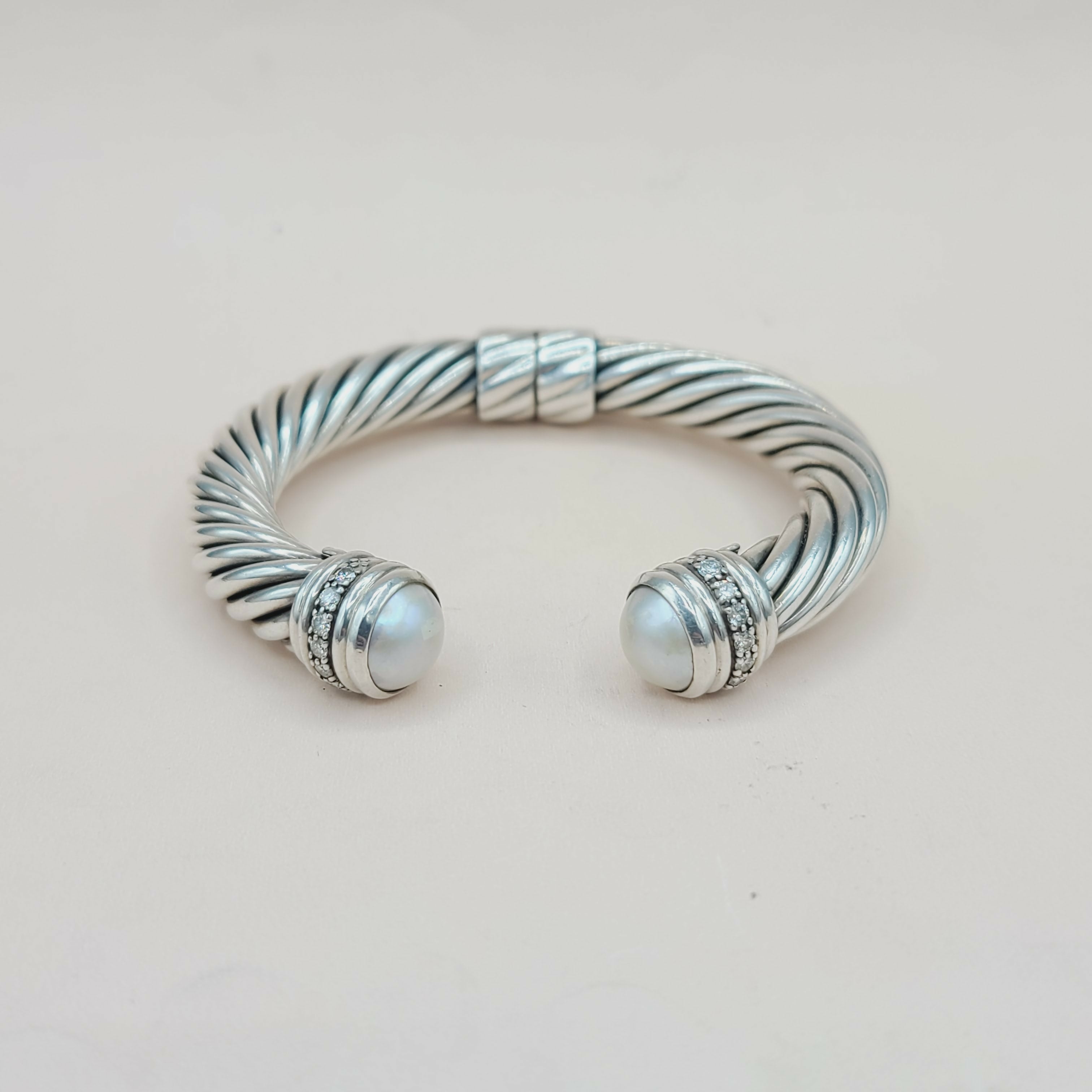 David Yurman Bracelet 10mm Pearl & Diamonds、mySite、hinf8tx79