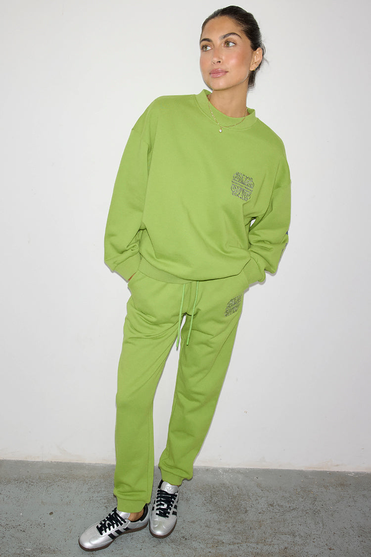 Olive and Charcoal NFD Joggers、mySite、solidvoid