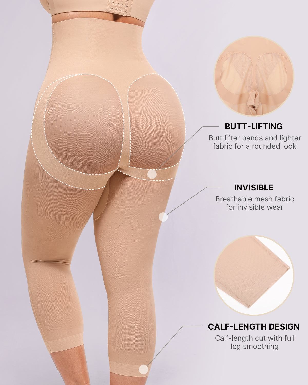 BOOT-YEAH™ MeshSmooth™ Butt-Lifting Capri、mySite、bengalsvssteelers