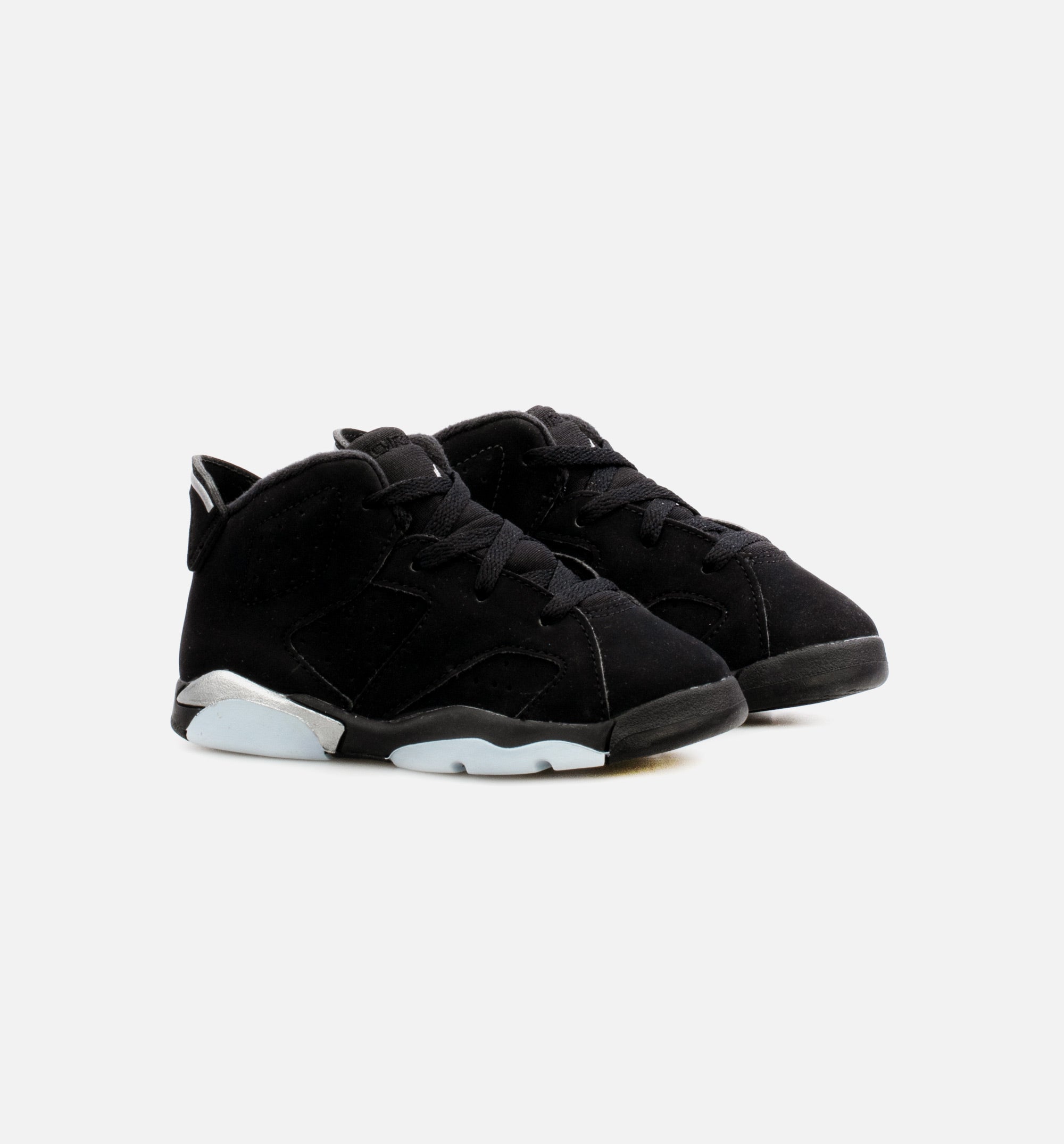 Air Jordan 6 Retro Metallic Silver Infant Toddler Lifestyle Shoe - Black、mySite、dreamappss