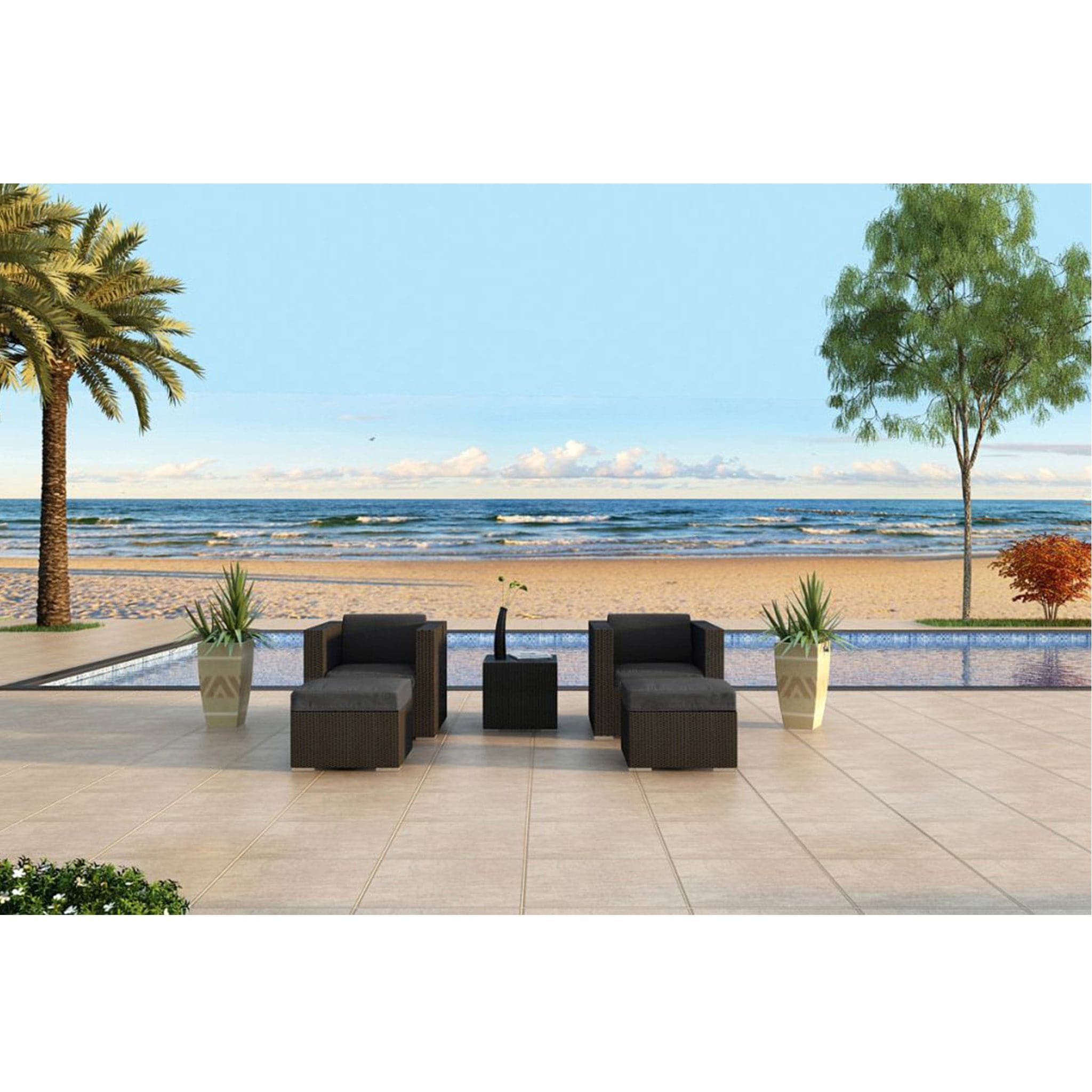 Urbana 5 Piece Club Chair Set、mySite、neckold